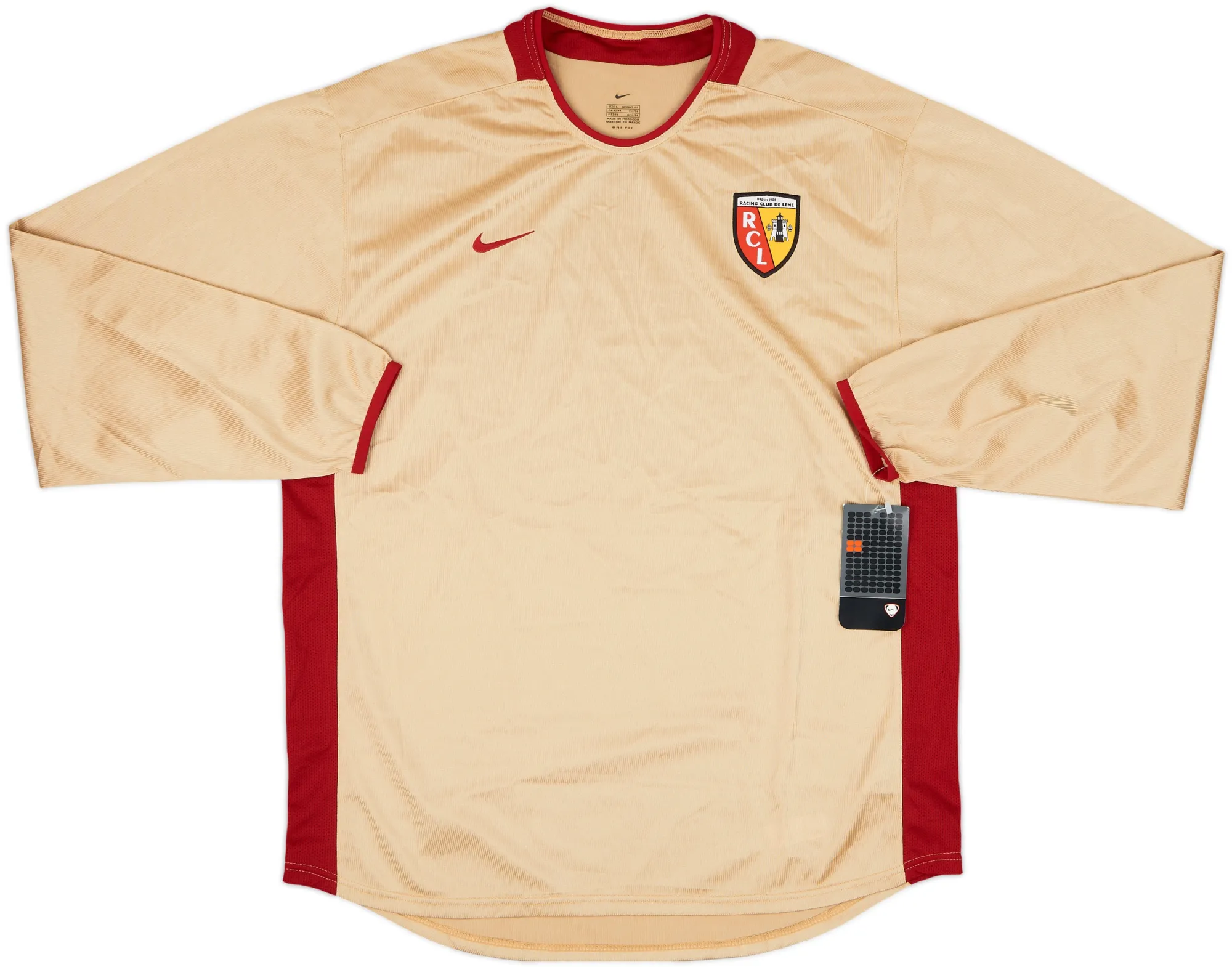 Nike Lens Mens LS Player Issue Home Shirt 2002/03