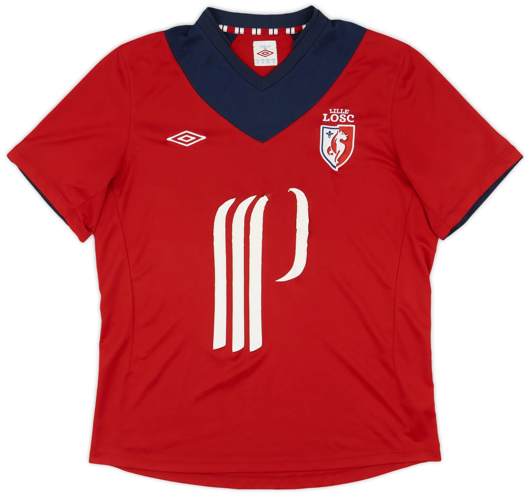 Umbro Lille Mens SS Home Shirt 2012/13