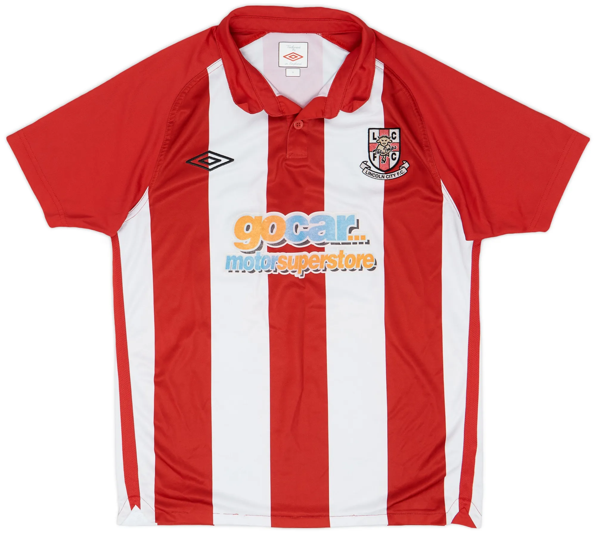 Umbro Lincoln City F.C. Mens SS Home Shirt 2010/11