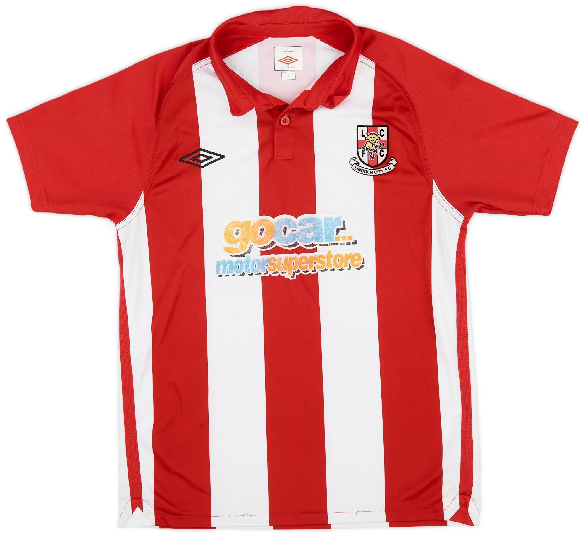 Umbro Lincoln City F.C. Mens SS Home Shirt 2010/11