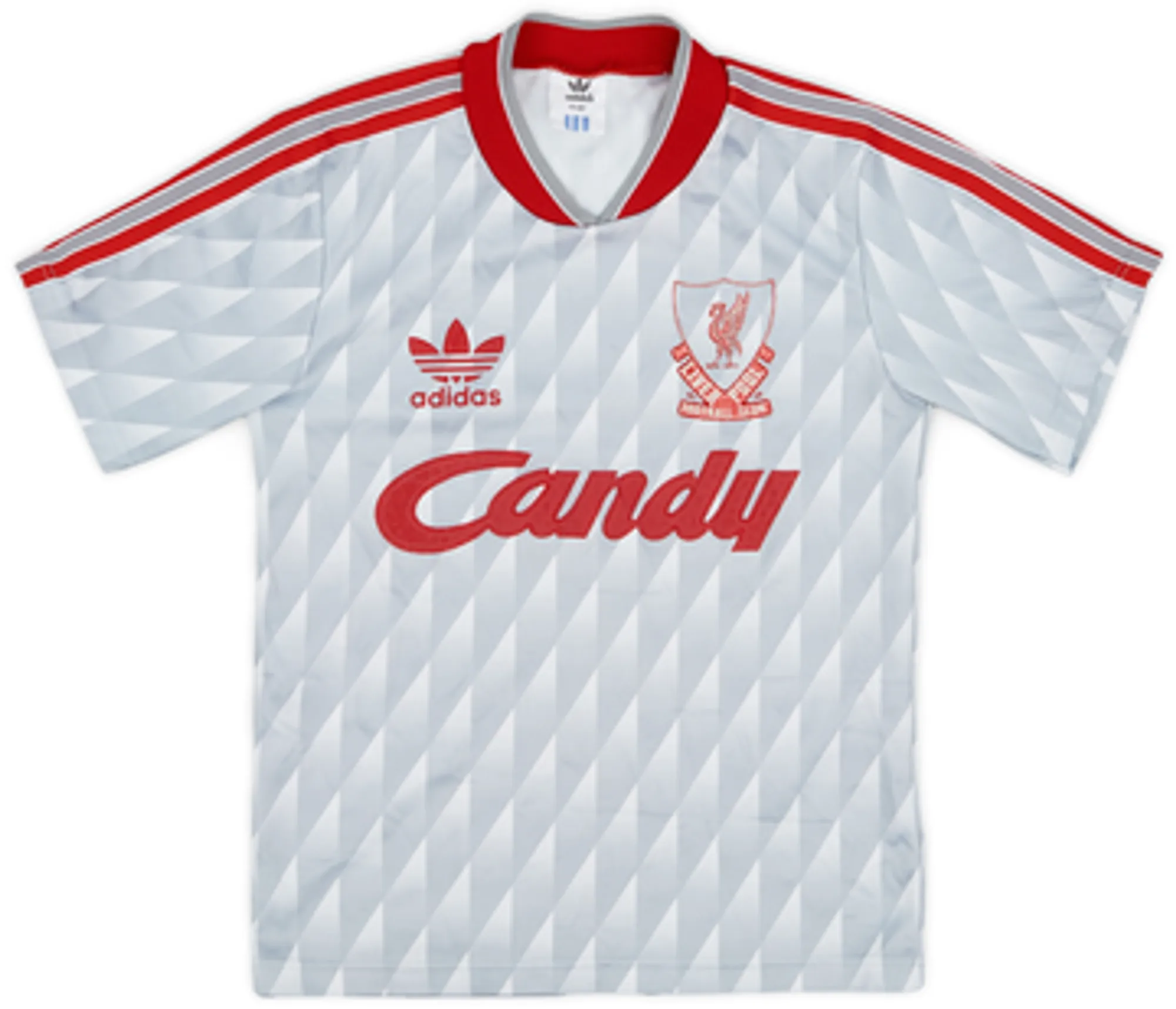 adidas Liverpool Boys SS Away Shirt 1989/91