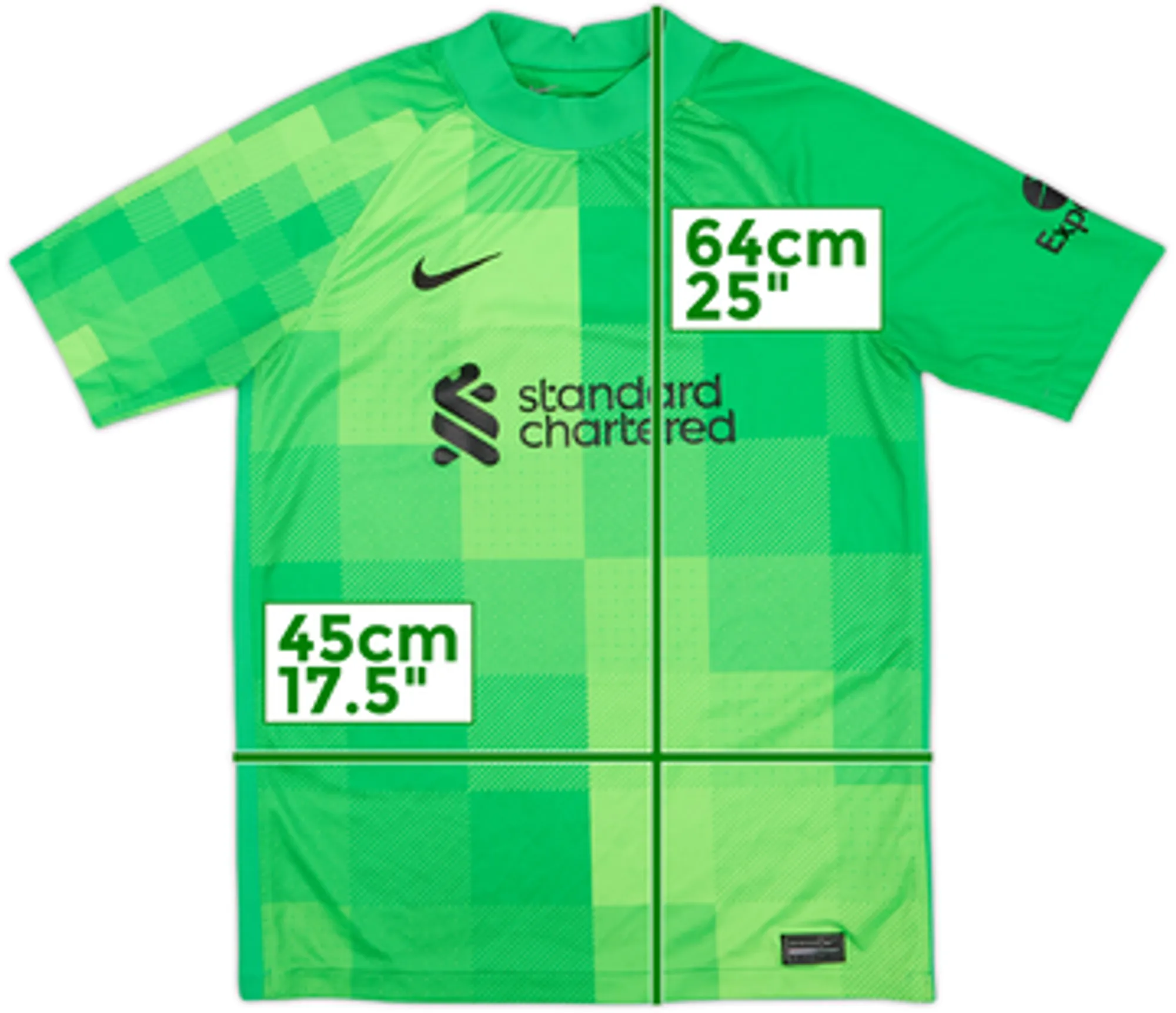 Nike Liverpool Boys SS Goalkeeper Home Shirt 2021/22