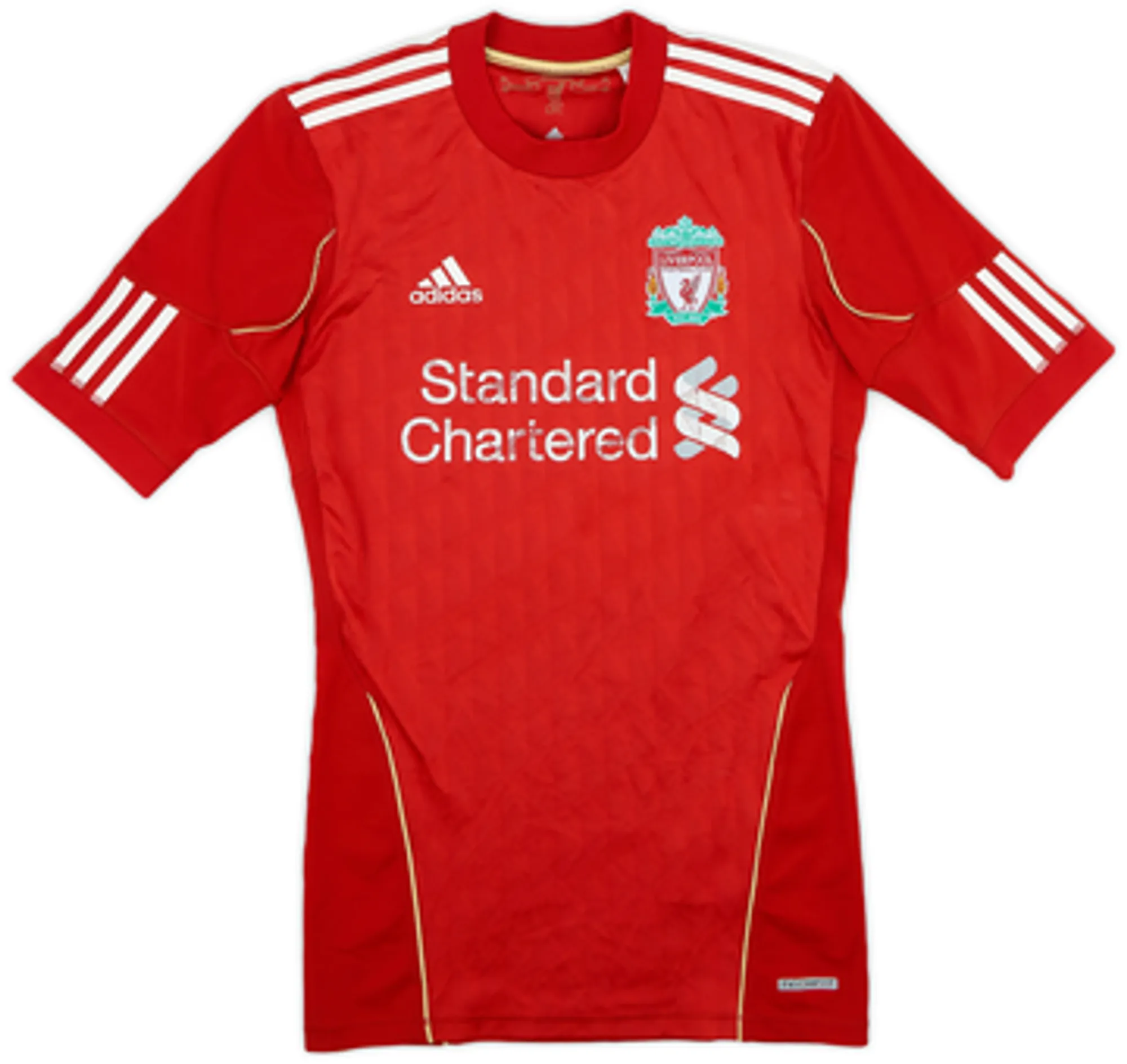 adidas Liverpool Mens SS Player Issue Home Shirt 2010/12