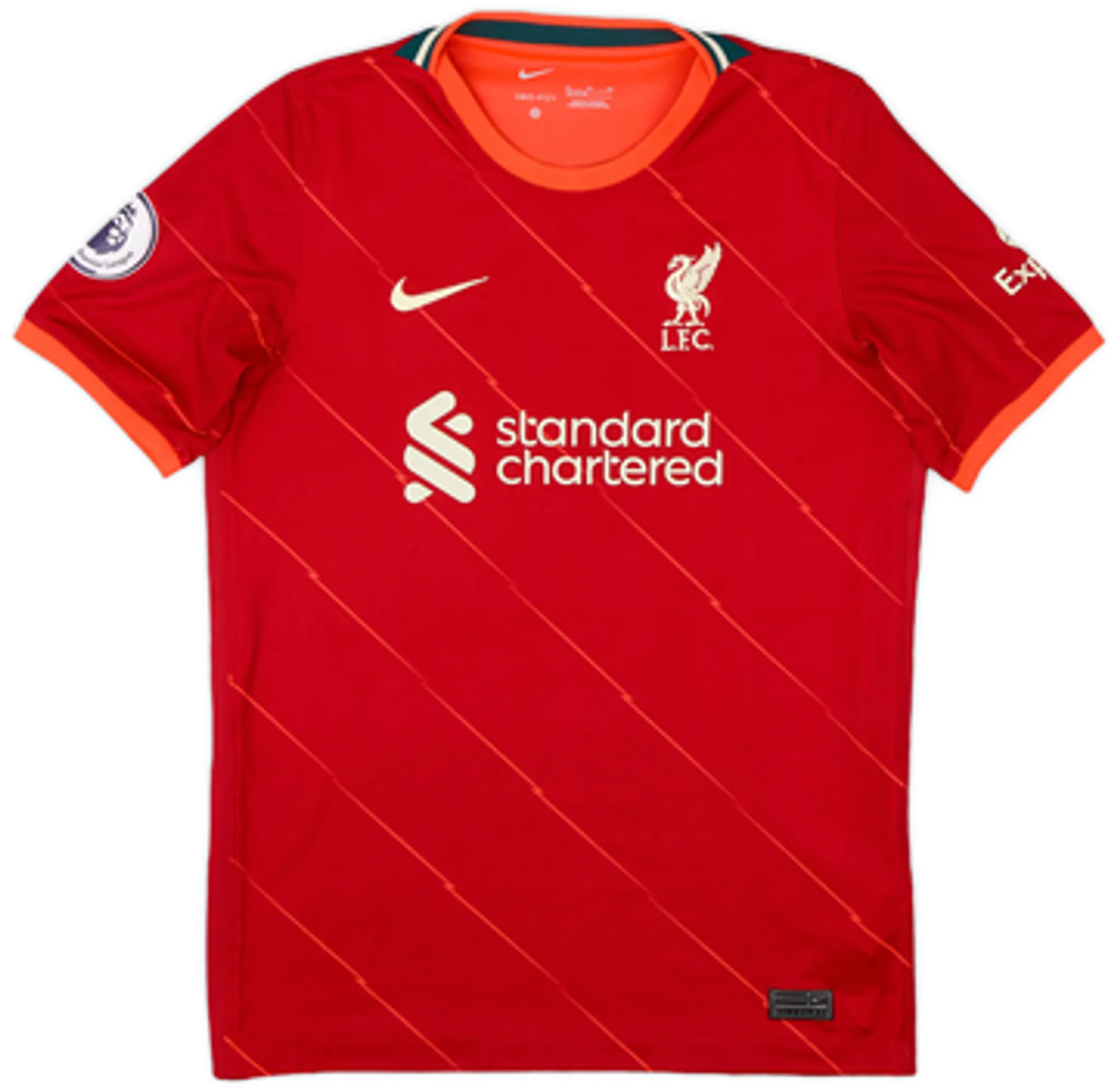 Nike Liverpool Boys SS Home Shirt 2021/22