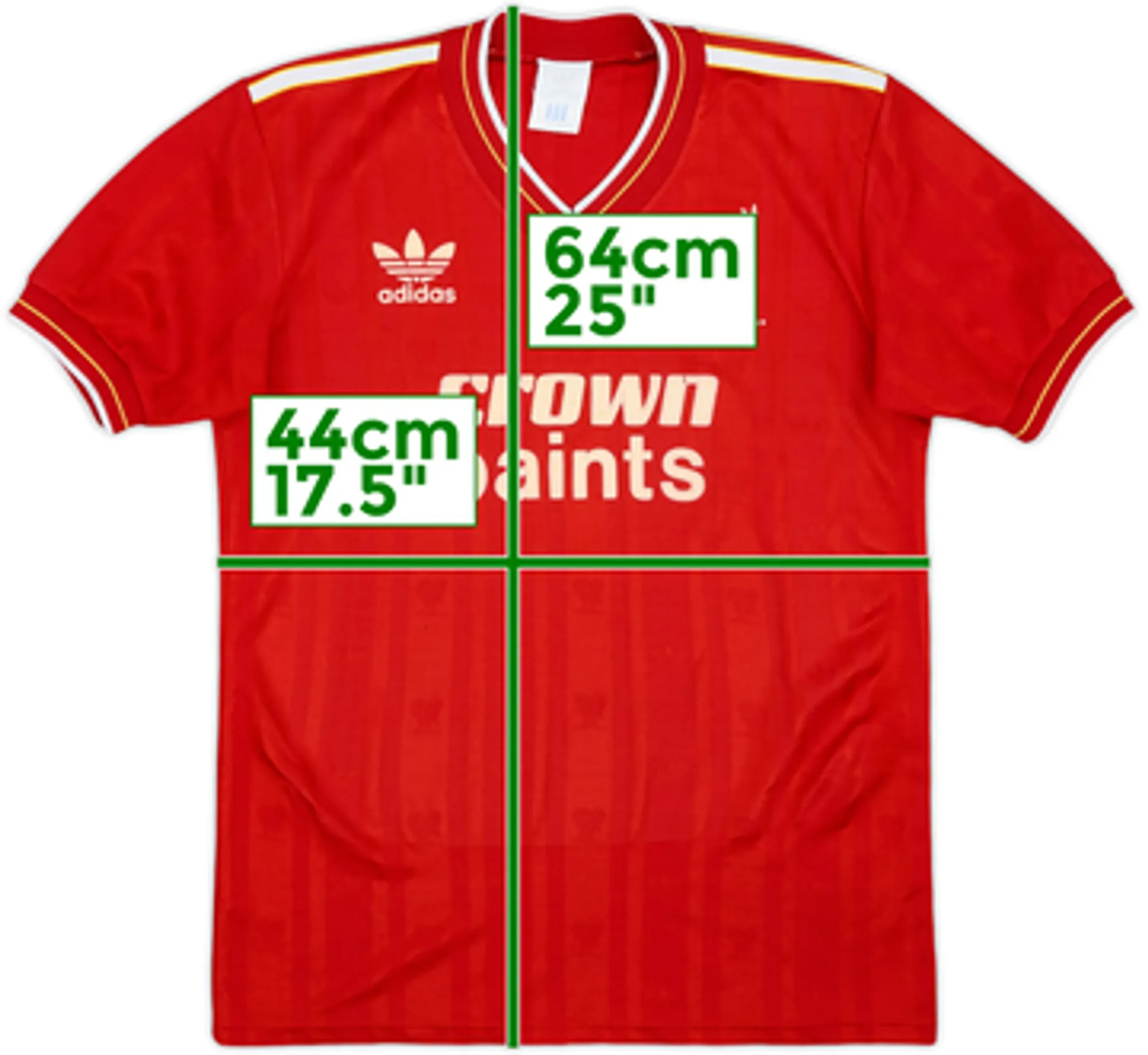 adidas Liverpool Boys SS Home Shirt 1985/87