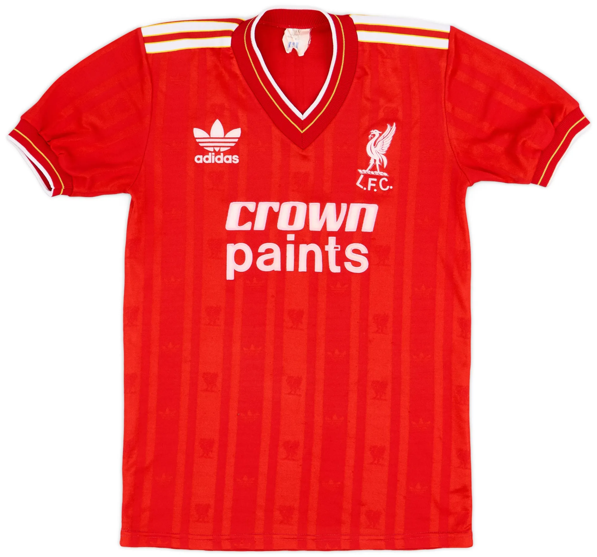 adidas Liverpool Mens SS Home Shirt 1985/87