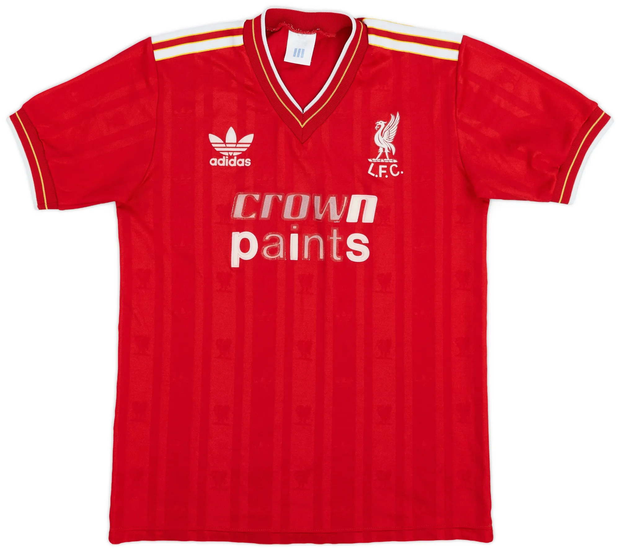 adidas Liverpool Mens SS Home Shirt 1985/87