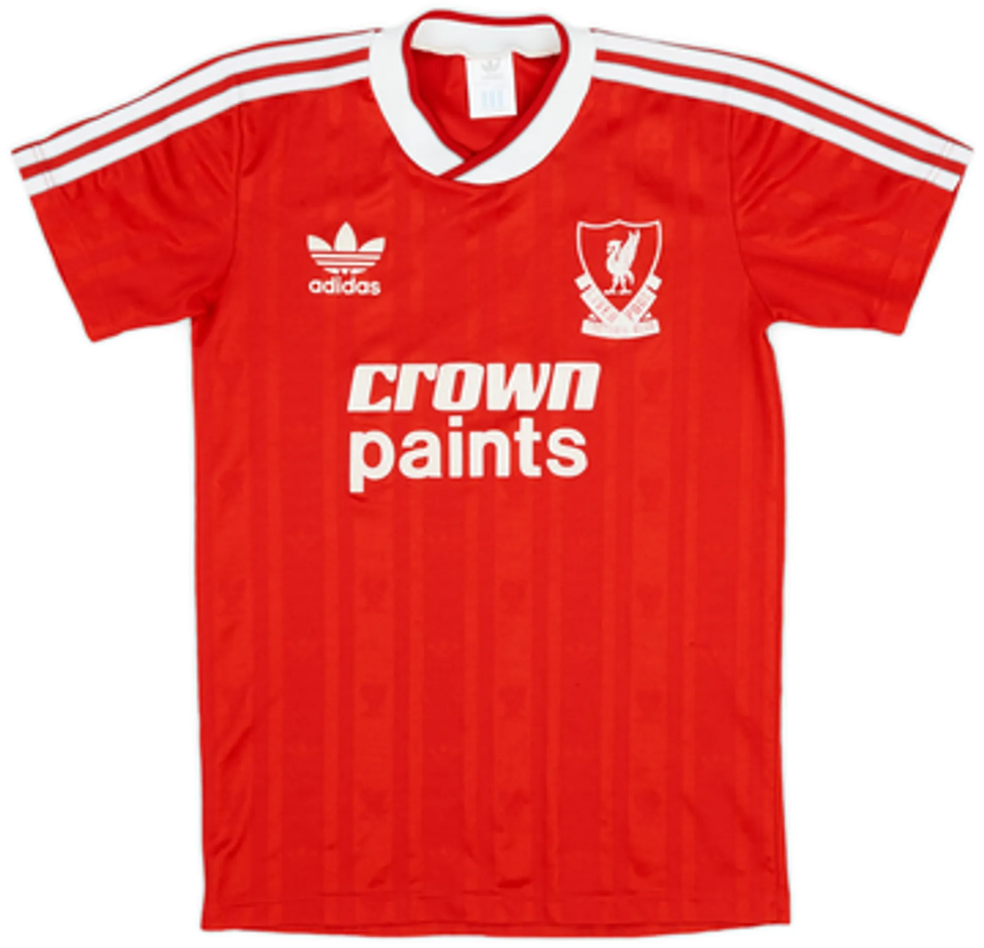 adidas Liverpool Mens SS Home Shirt 1987/88