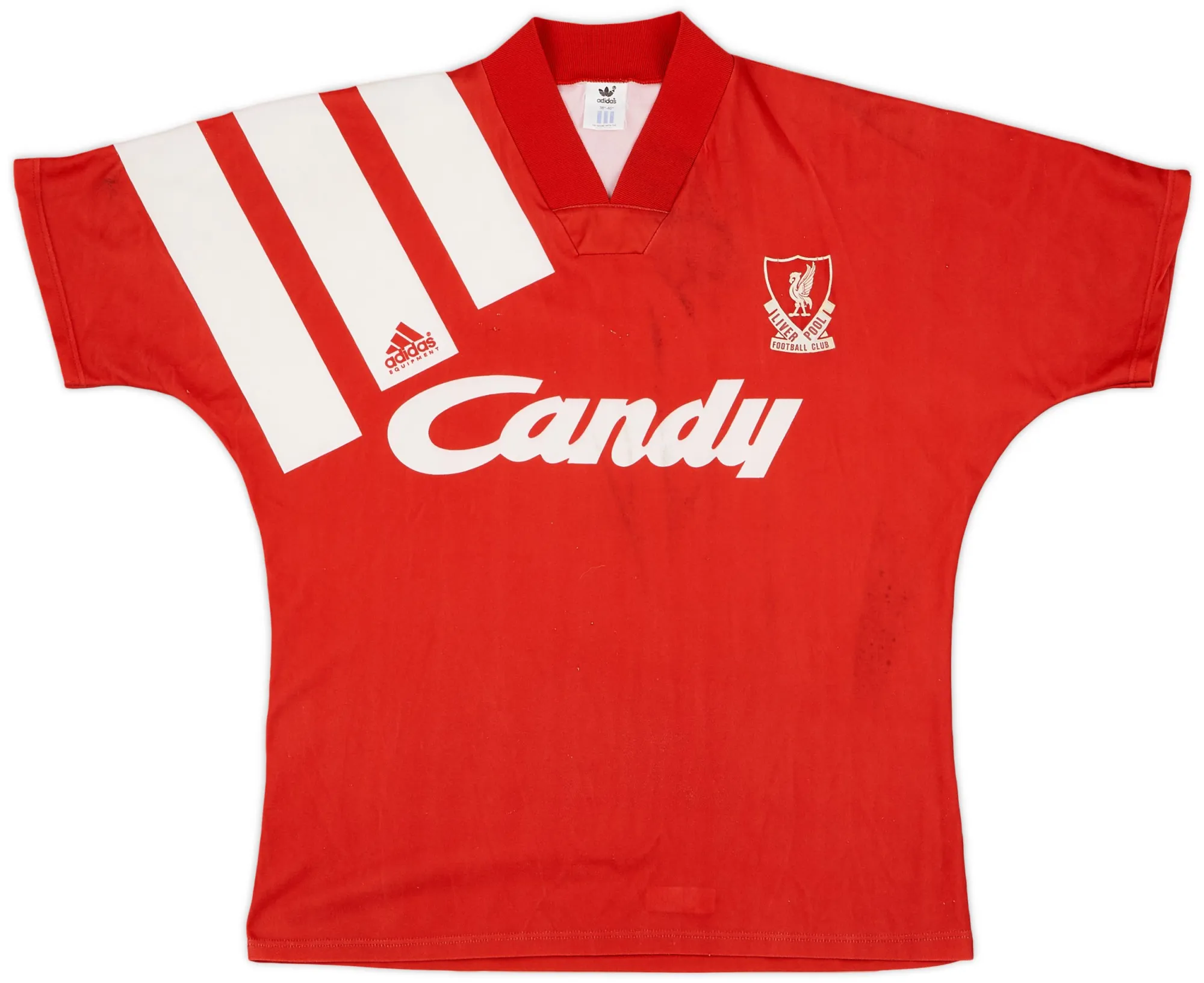 adidas Liverpool Mens SS Home Shirt 1991/92