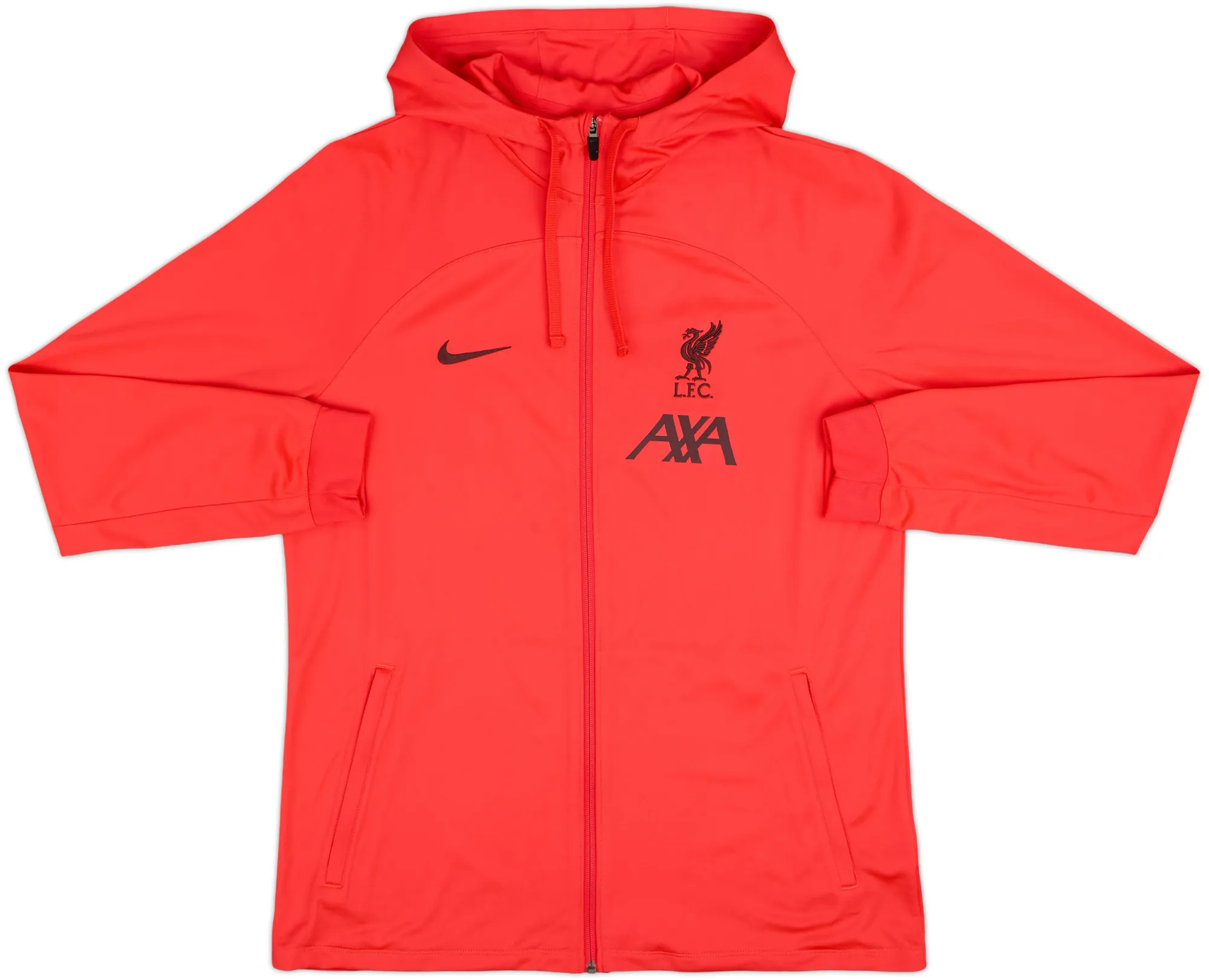 2022-23 Liverpool Nike Hooded Track Jacket - 8/10 - (L)