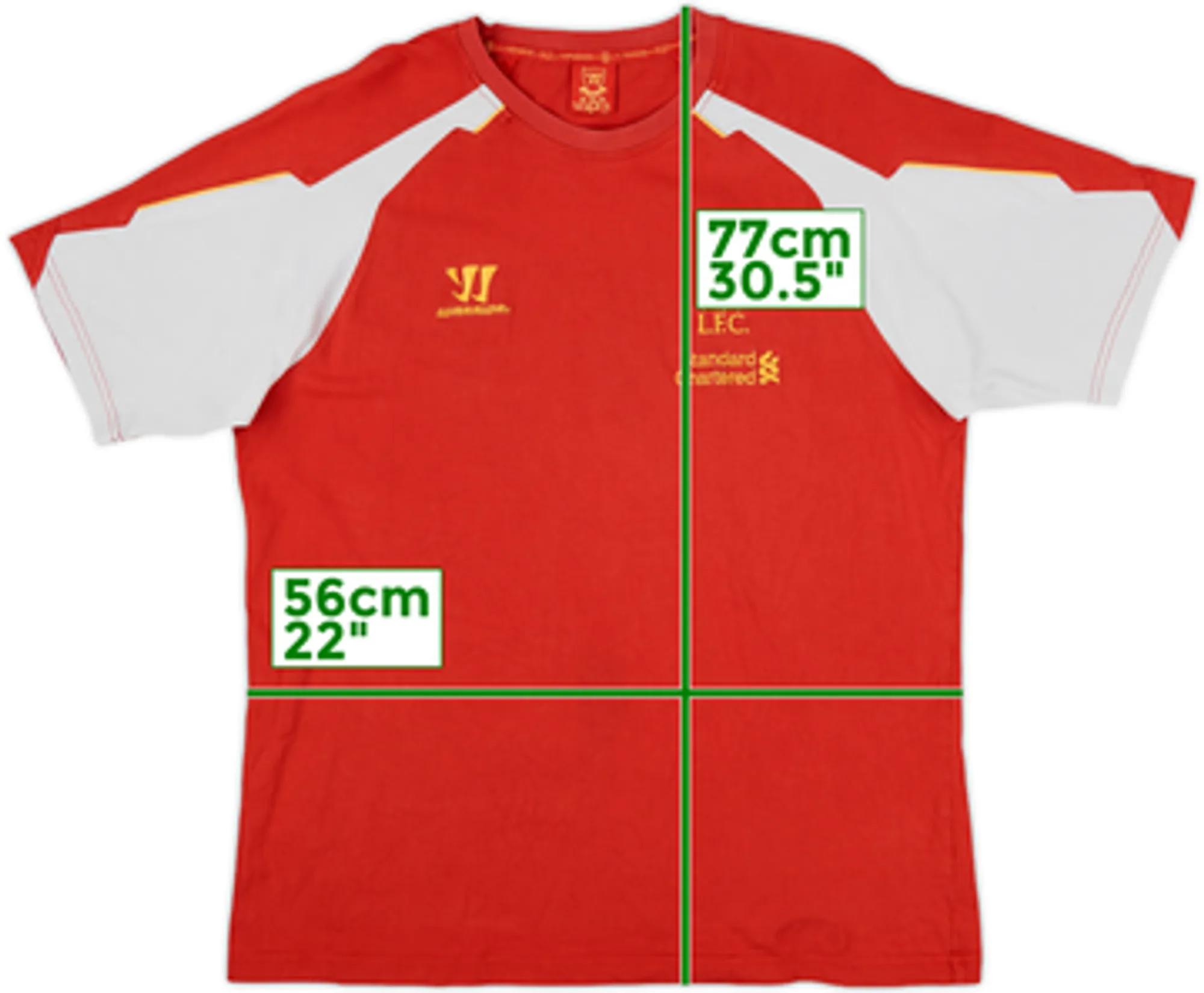 Warrior Liverpool Mens SS Home Shirt 2012/13