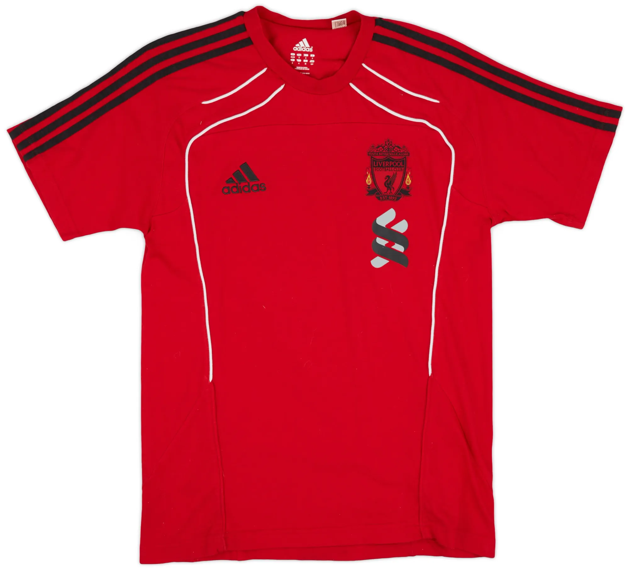 adidas Liverpool Mens SS Home Shirt 2010/11