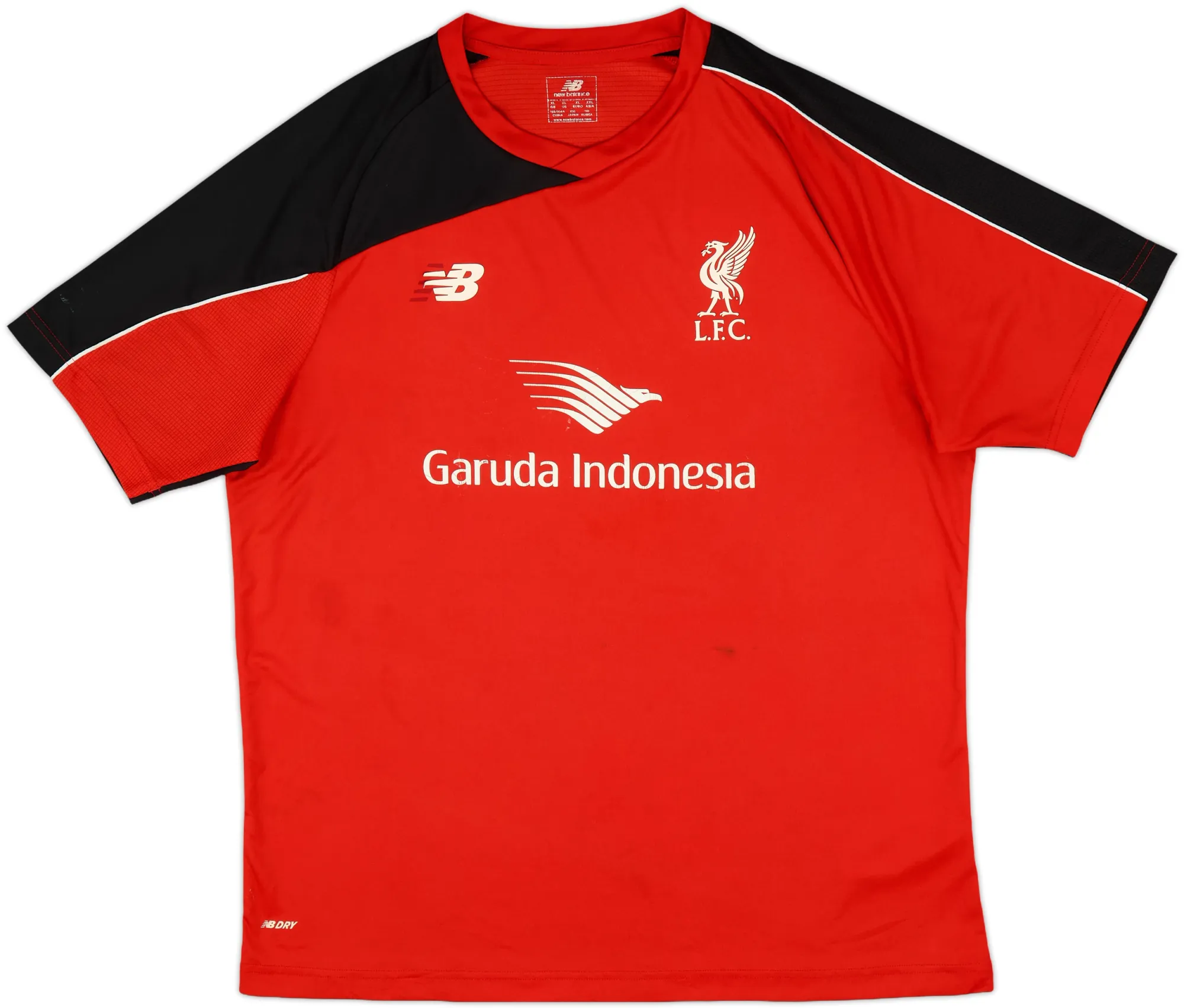 New Balance Liverpool Mens SS Home Shirt 2015/16