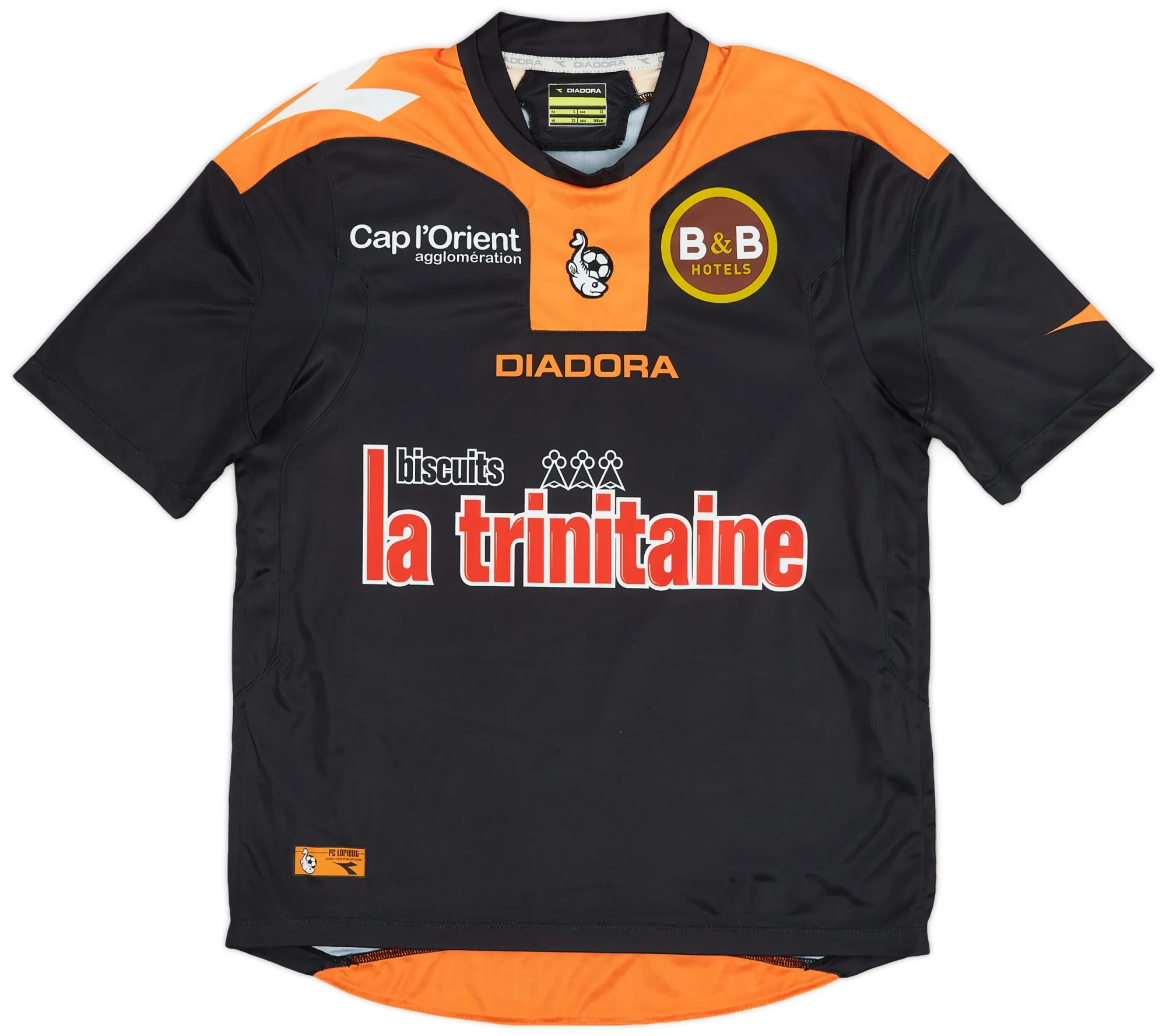 Diadora Lorient Mens SS Third Shirt 2009/10
