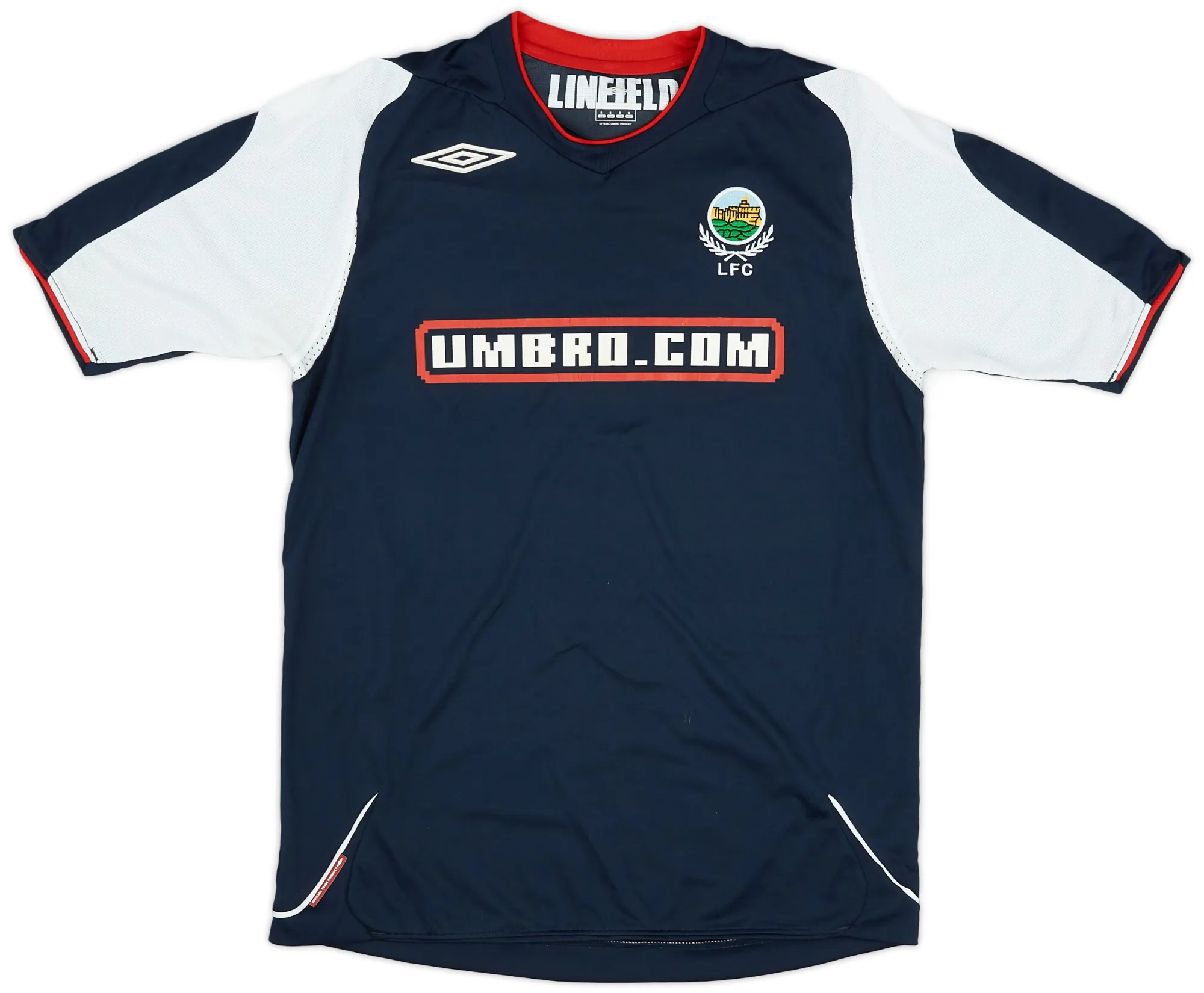 Umbro Linfield Mens SS Away Shirt 2006/07