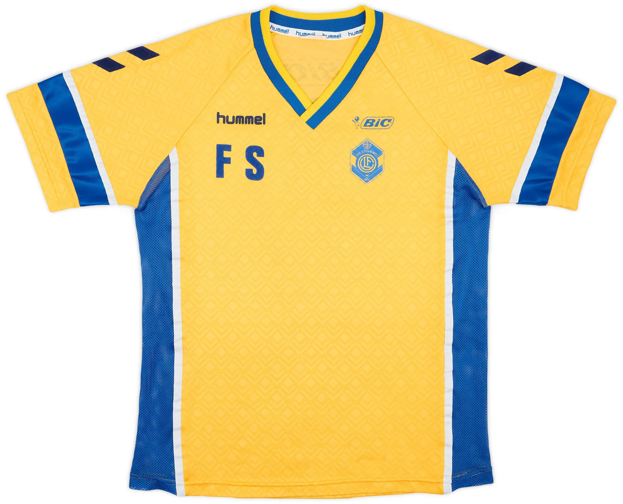 Hummel Lugano Mens SS Home Shirt 1990/92
