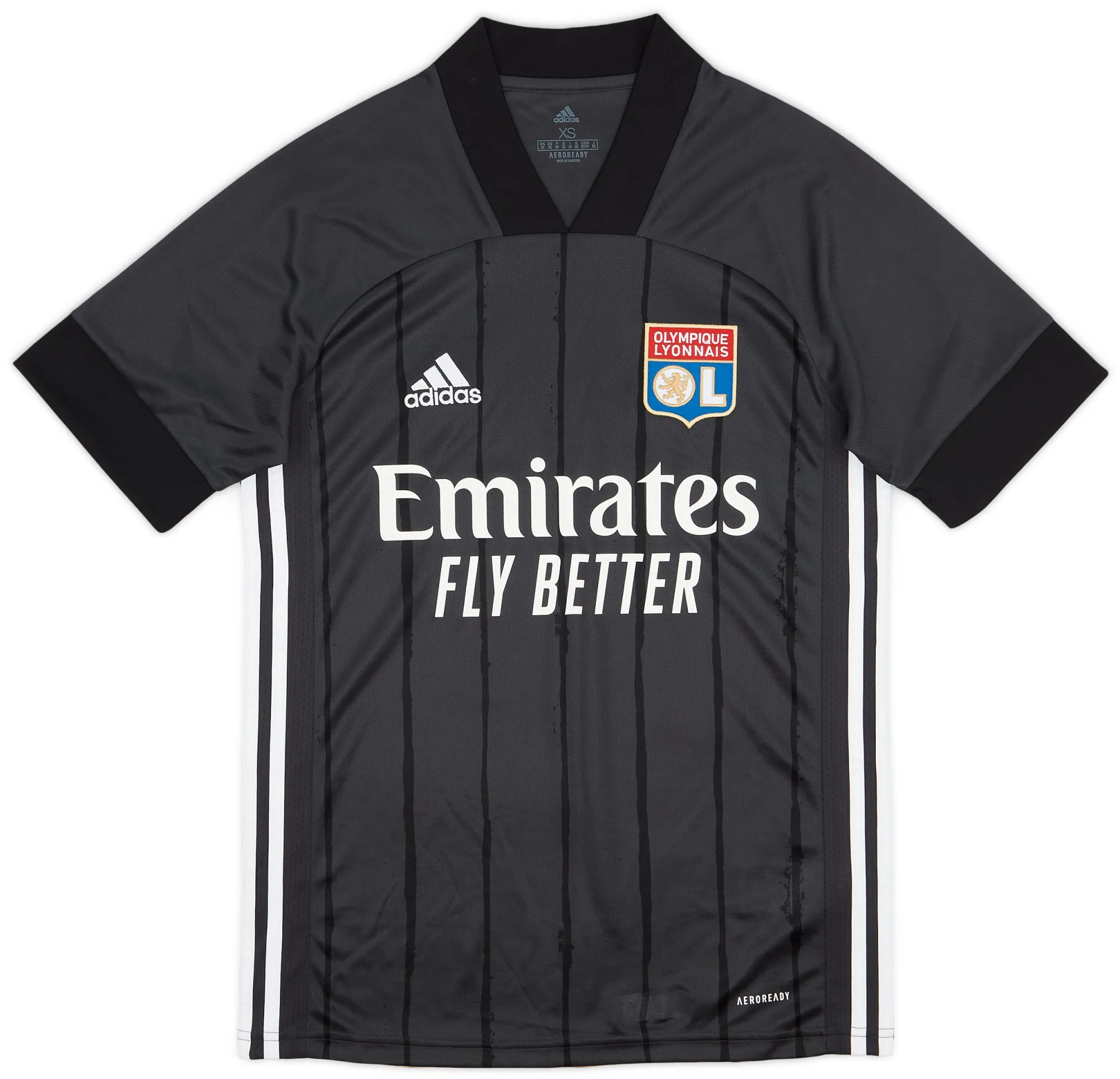 adidas Lyon Mens SS Away Shirt 2020/21