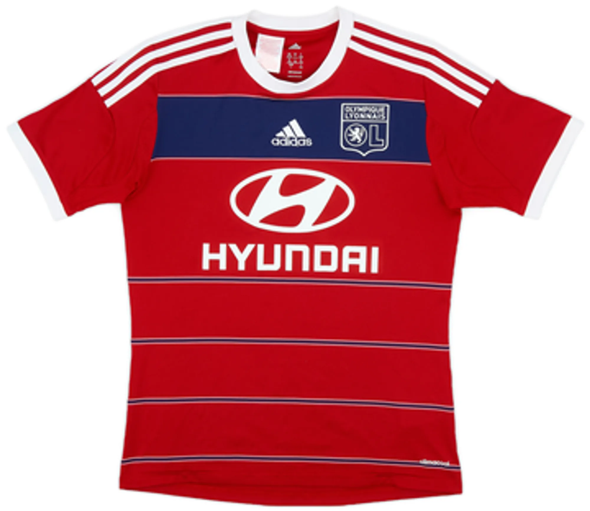 adidas Lyon Boys SS Away Shirt 2013/14