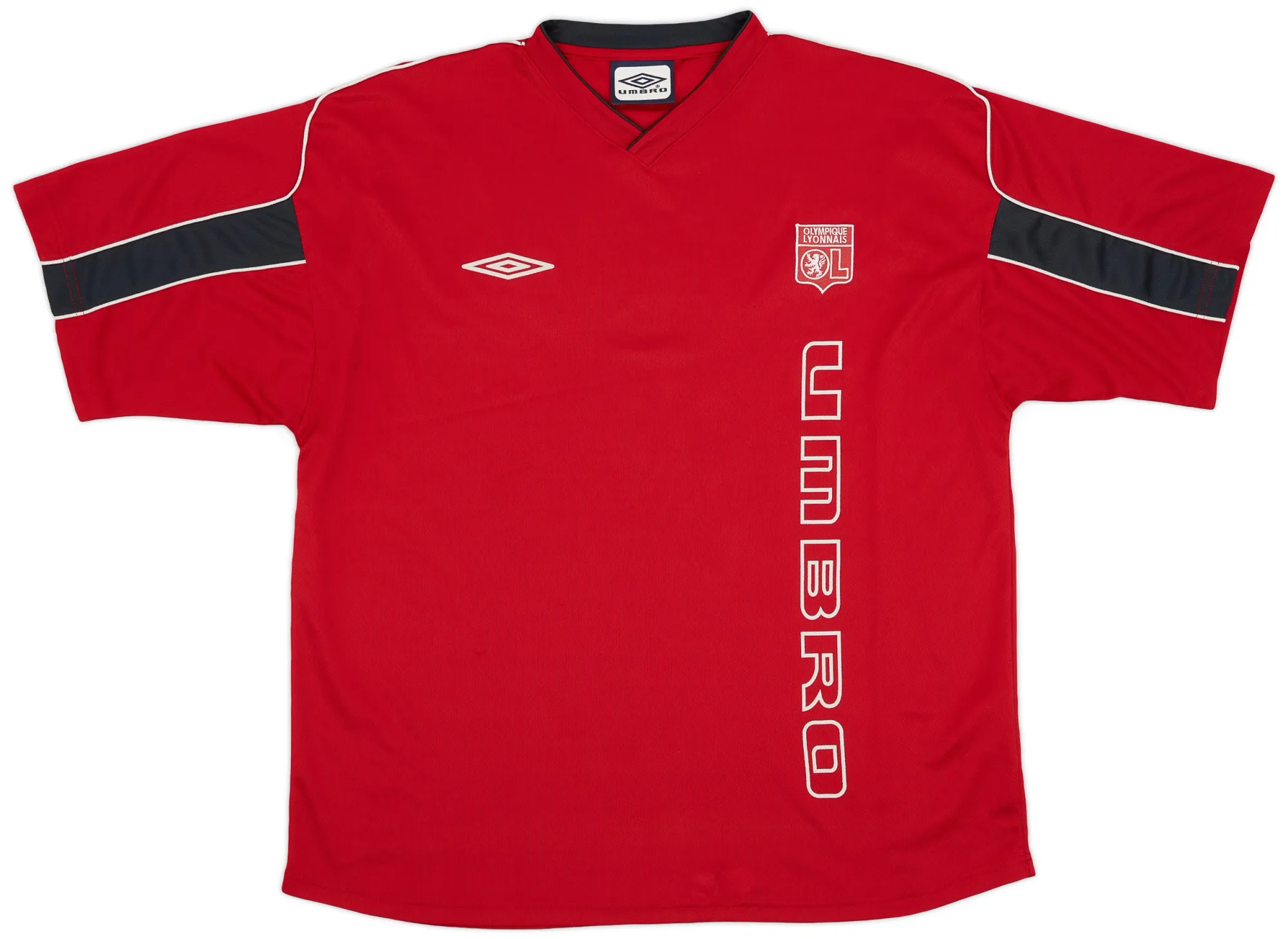 Umbro Lyon Mens SS Home Shirt 2004/05