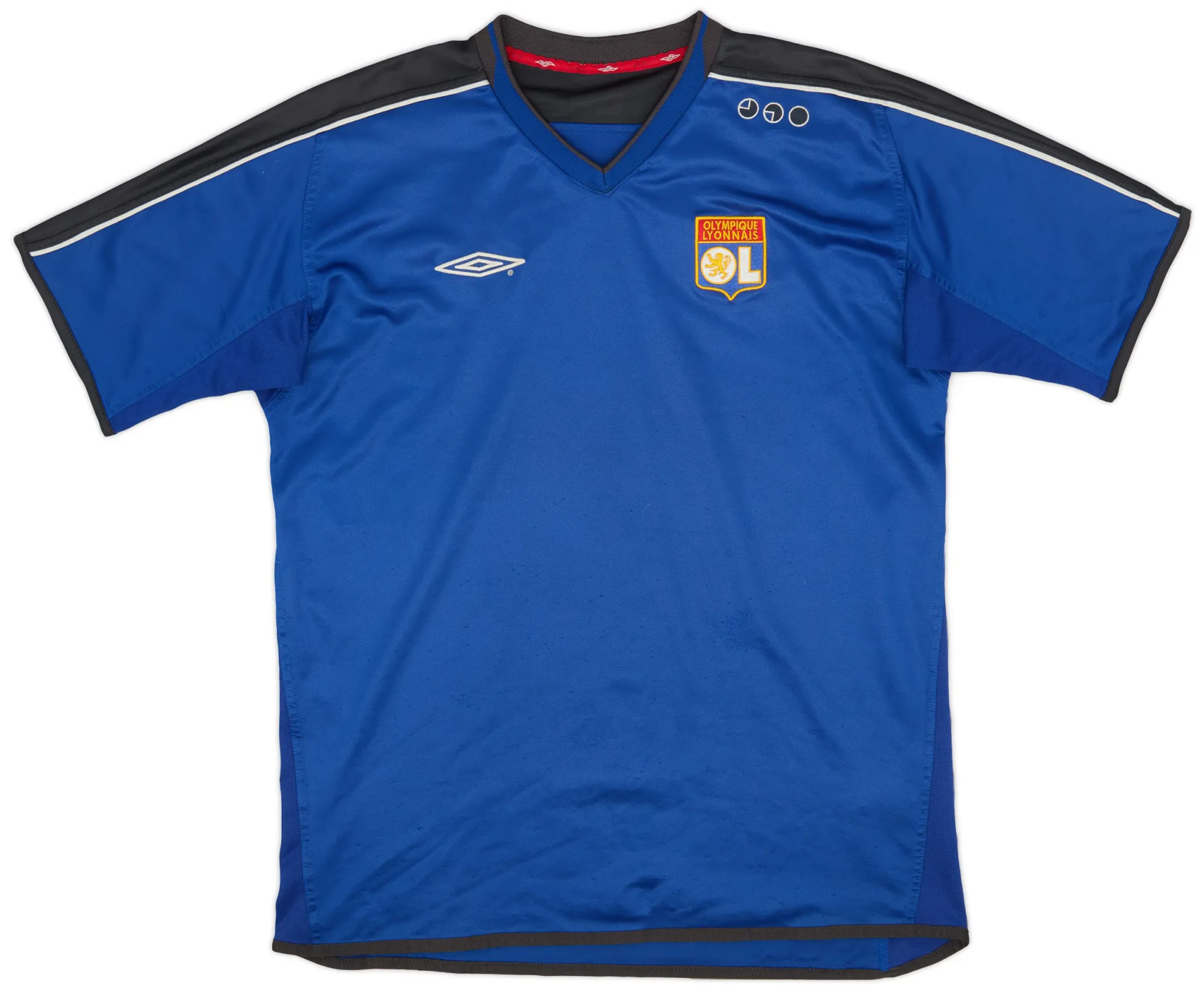 Umbro Lyon Mens SS Home Shirt 2002/03