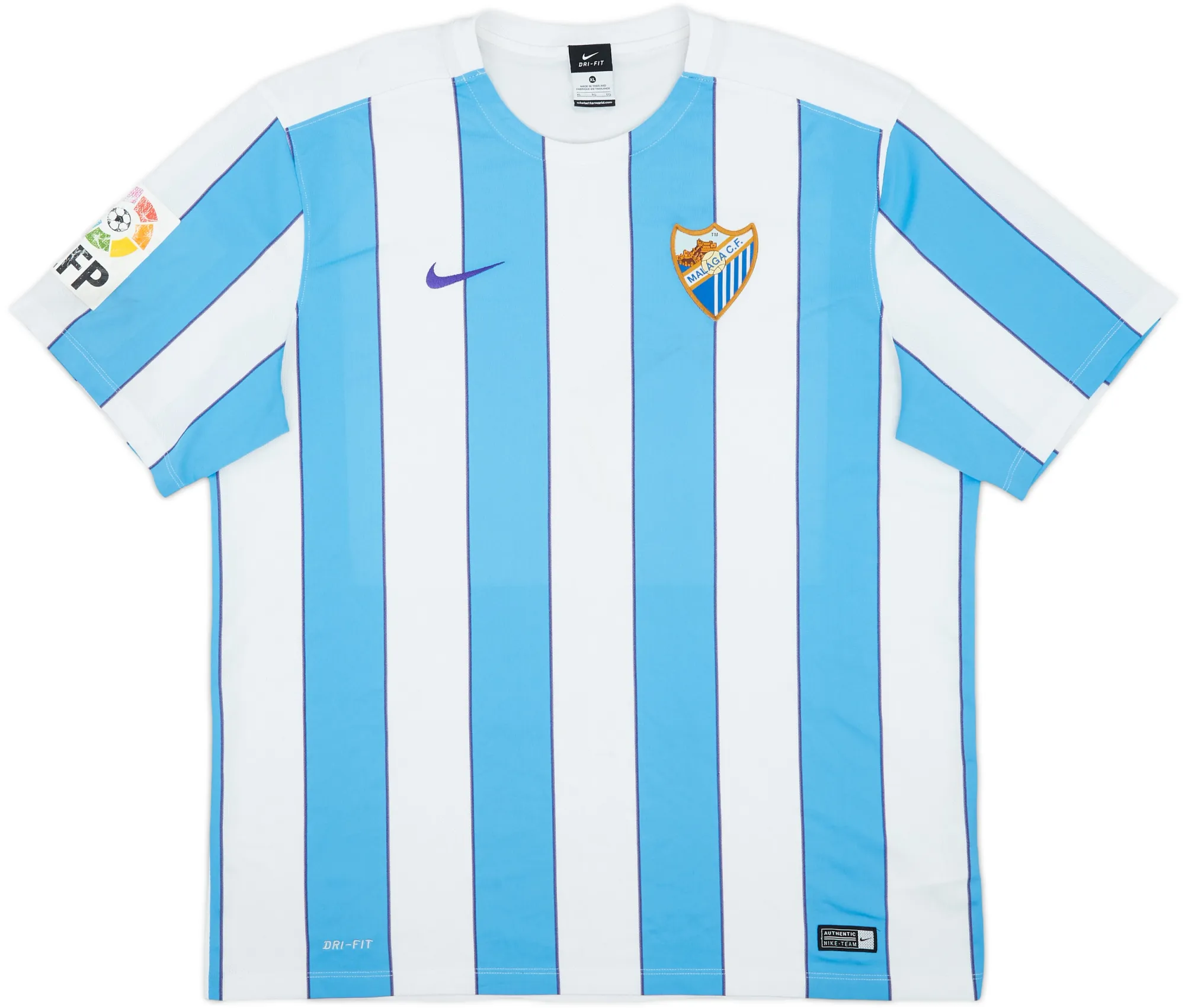 Nike Málaga Mens SS Home Shirt 2015/16