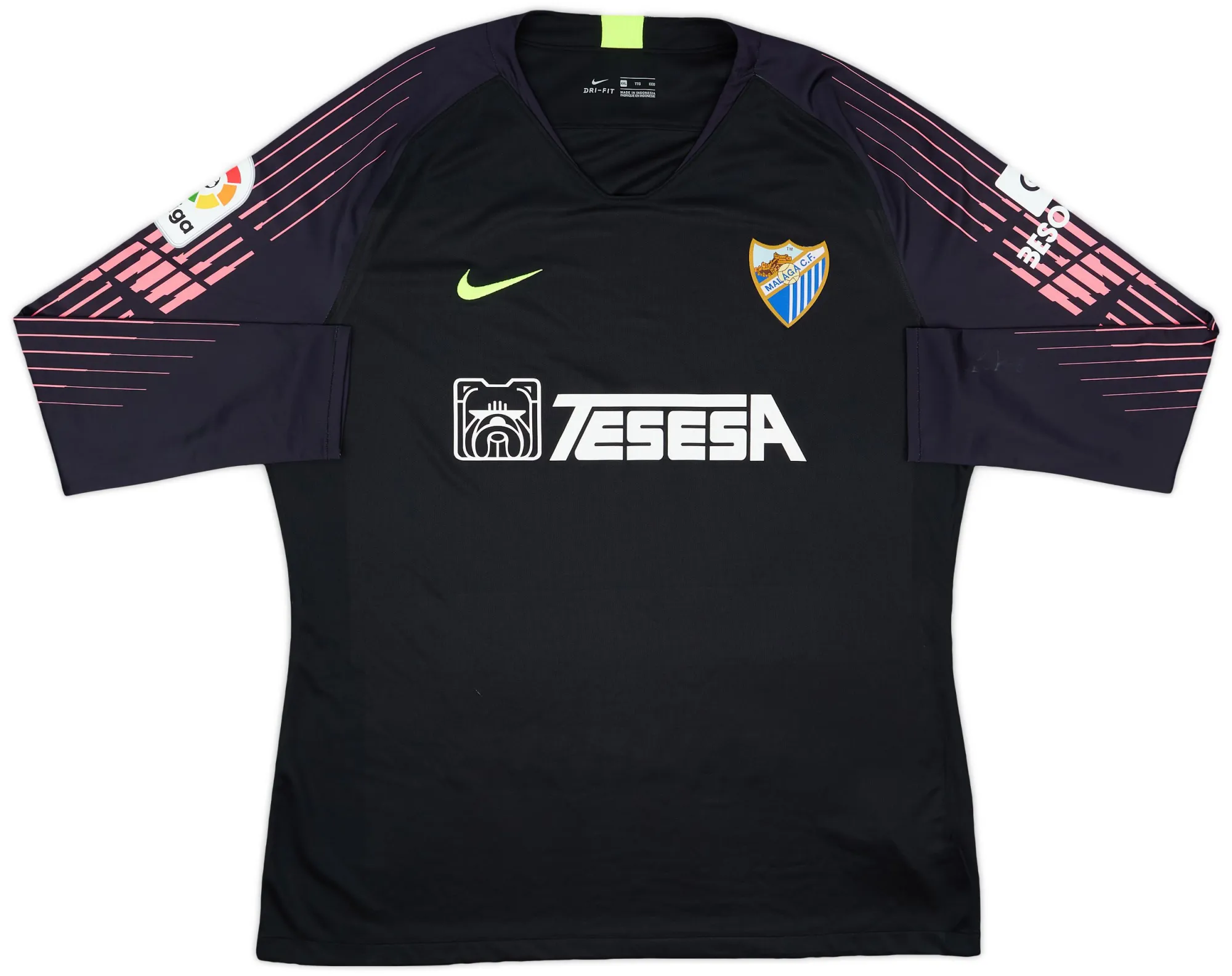 Nike Málaga Mens LS Goalkeeper Home Shirt 2018/19
