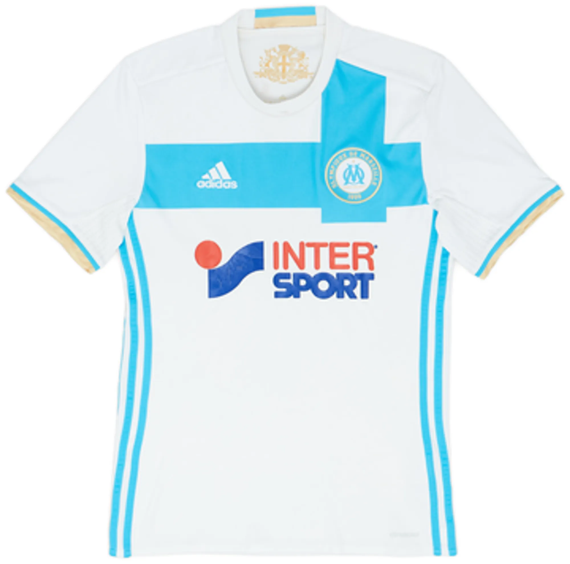 adidas Marseille Boys SS Home Shirt 2016/17
