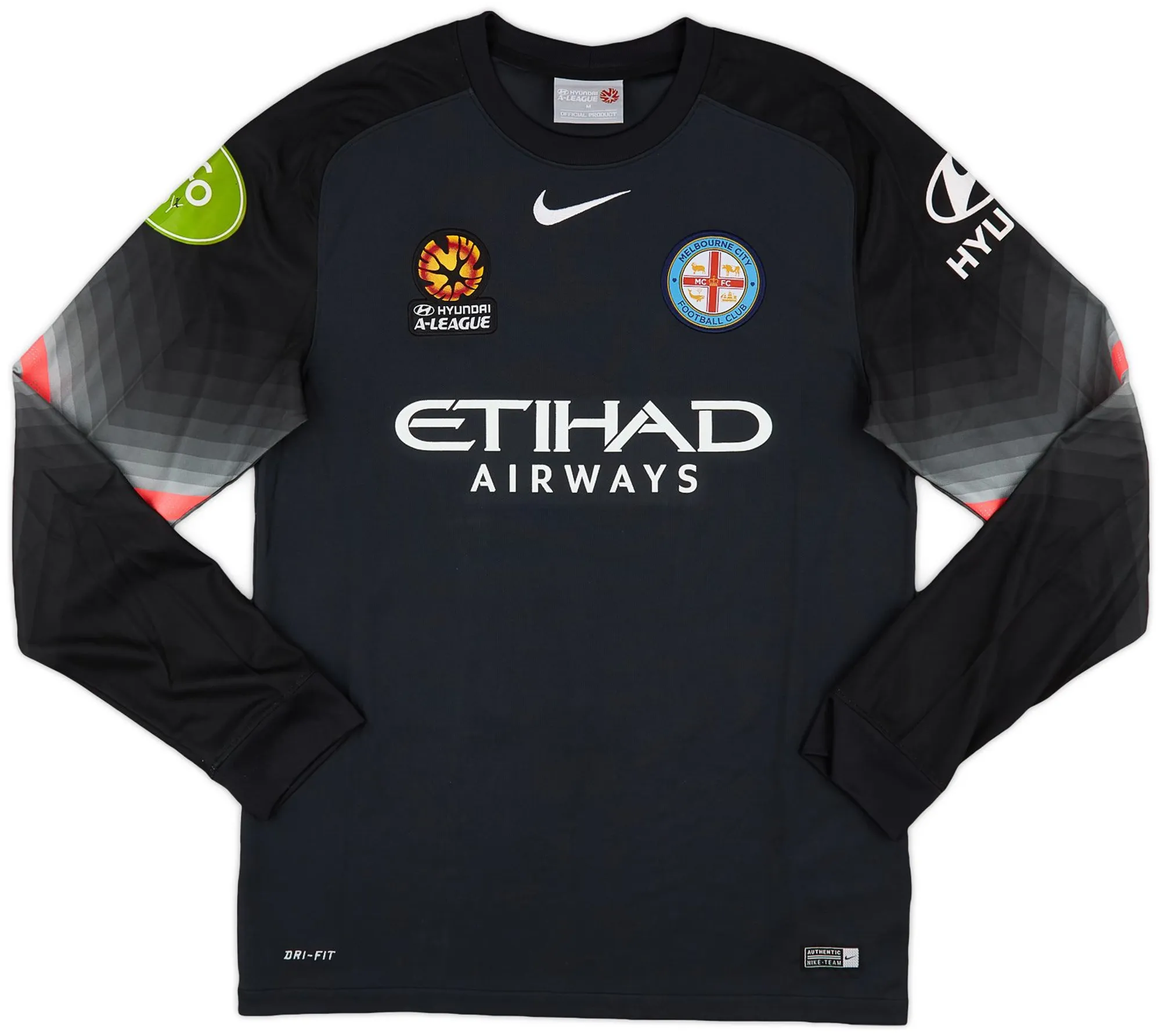 Nike Melbourne City Mens LS Goalkeeper Fourth Shirt 2015/16