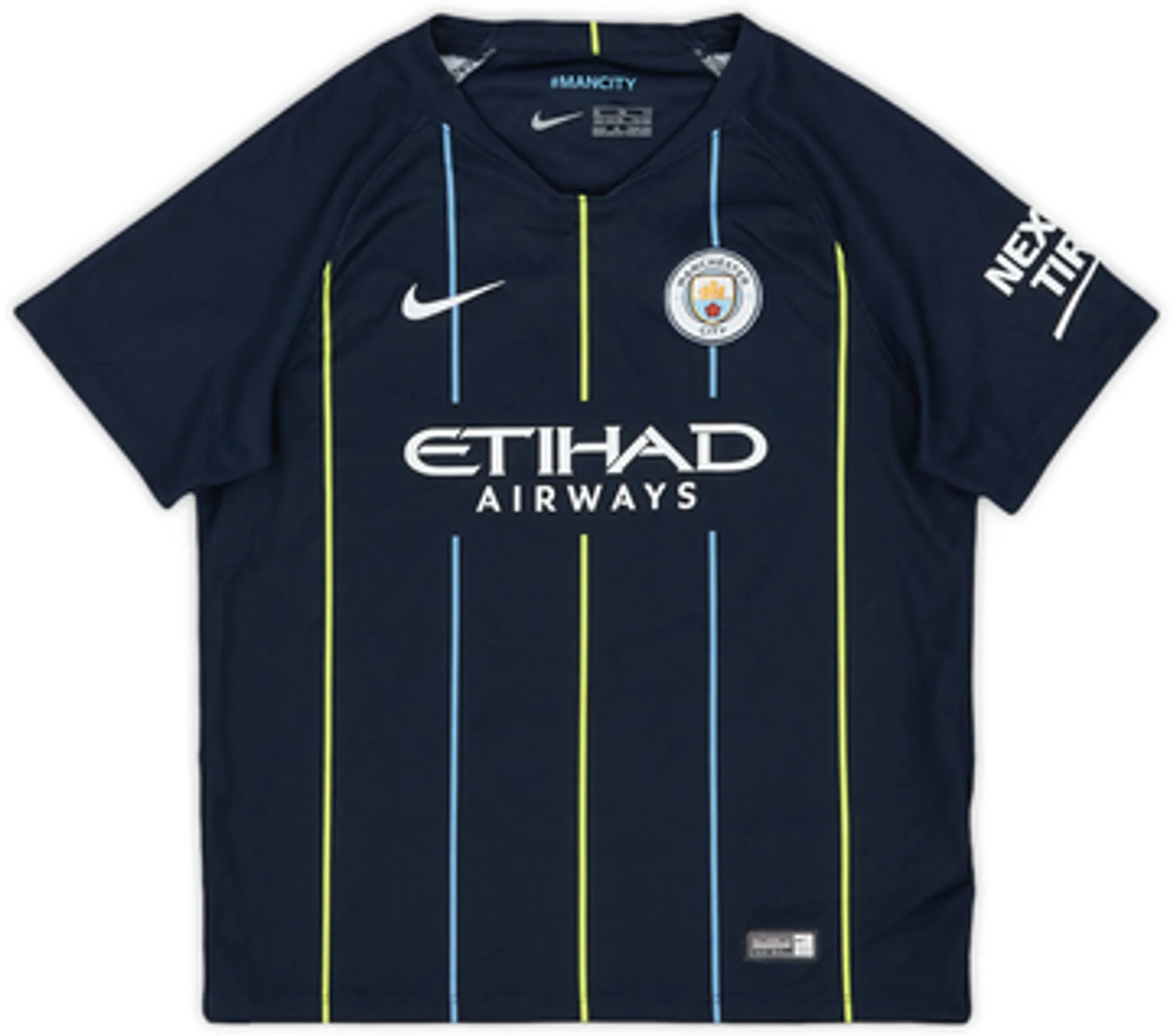 Nike Manchester City Mens SS Away Shirt 2018/19