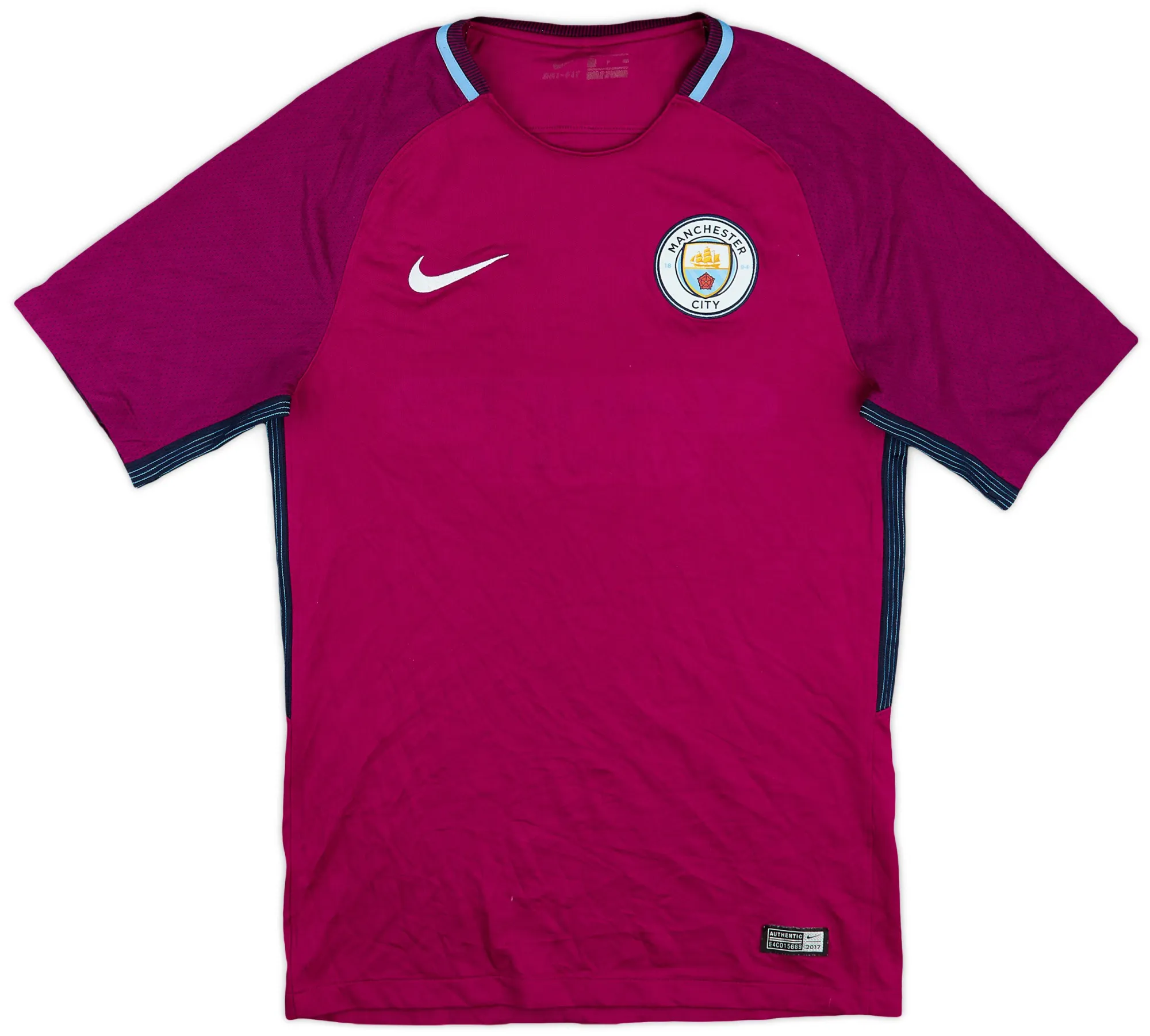 Nike Manchester City Mens SS Away Shirt 2017/18
