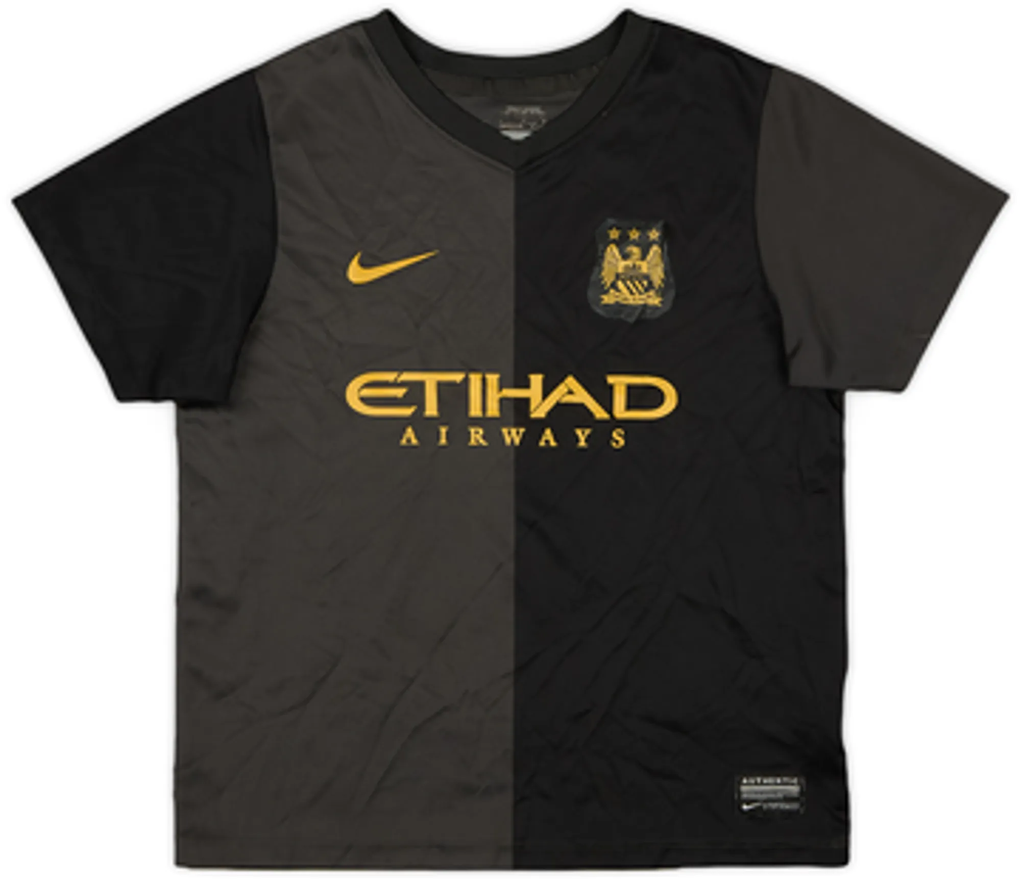 Nike Manchester City Boys SS Away Shirt 2013/14