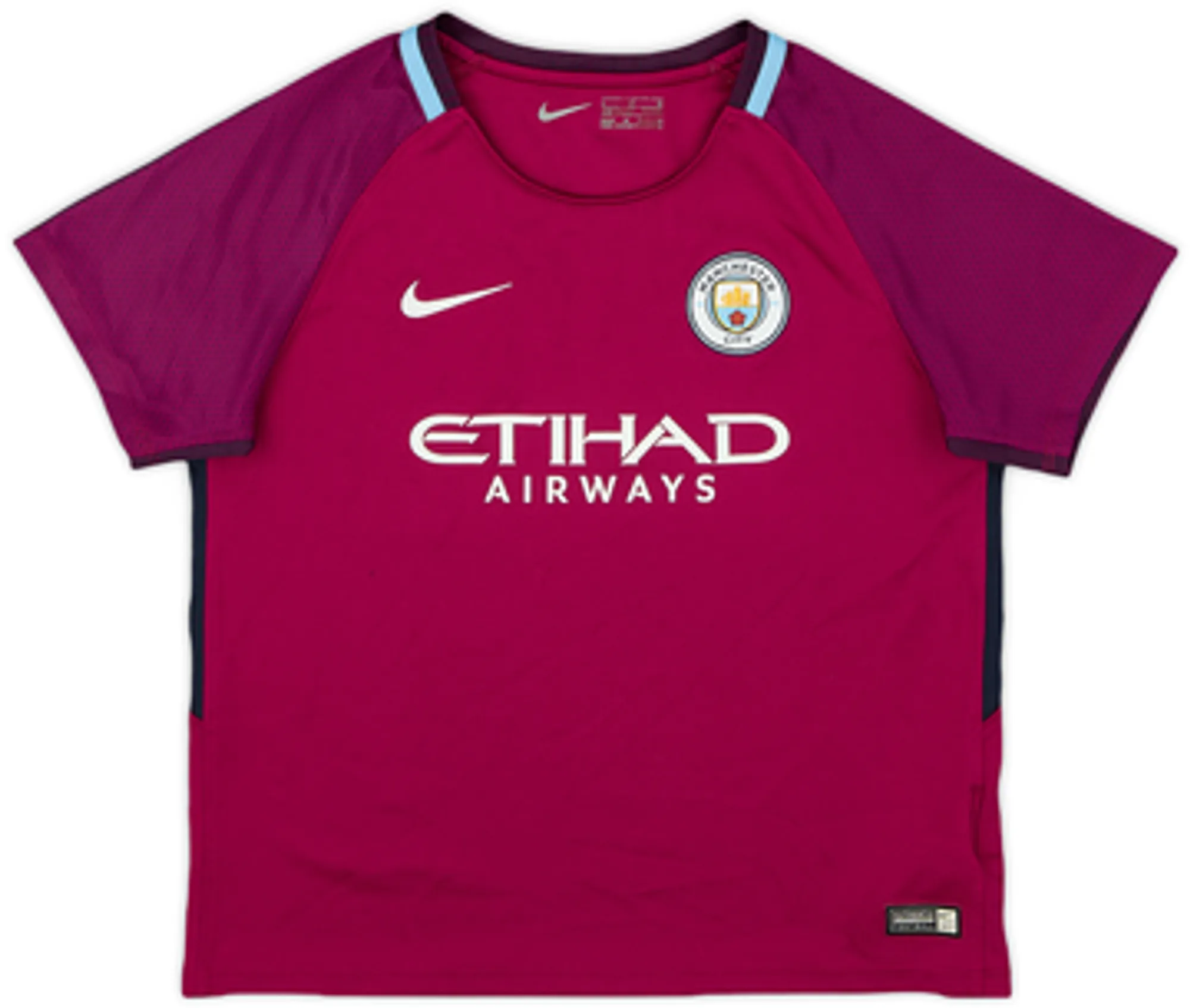 Nike Manchester City Mens SS Away Shirt 2017/18