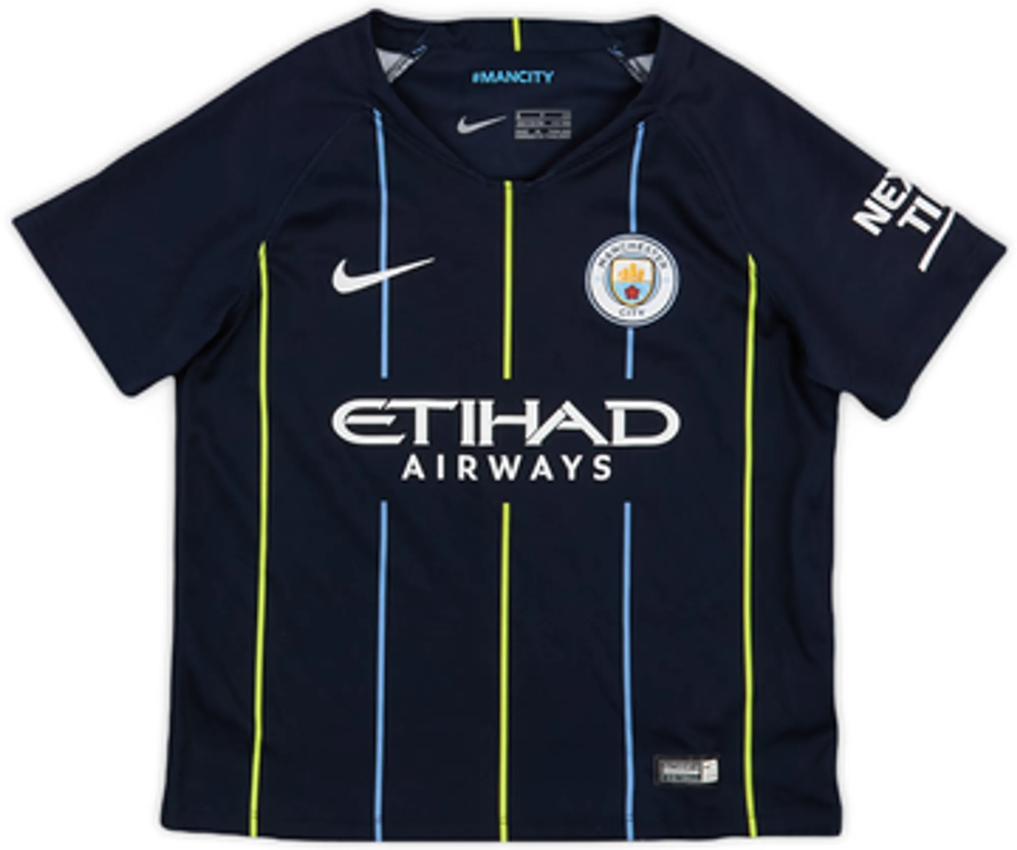 Nike Manchester City Mens SS Away Shirt 2018/19