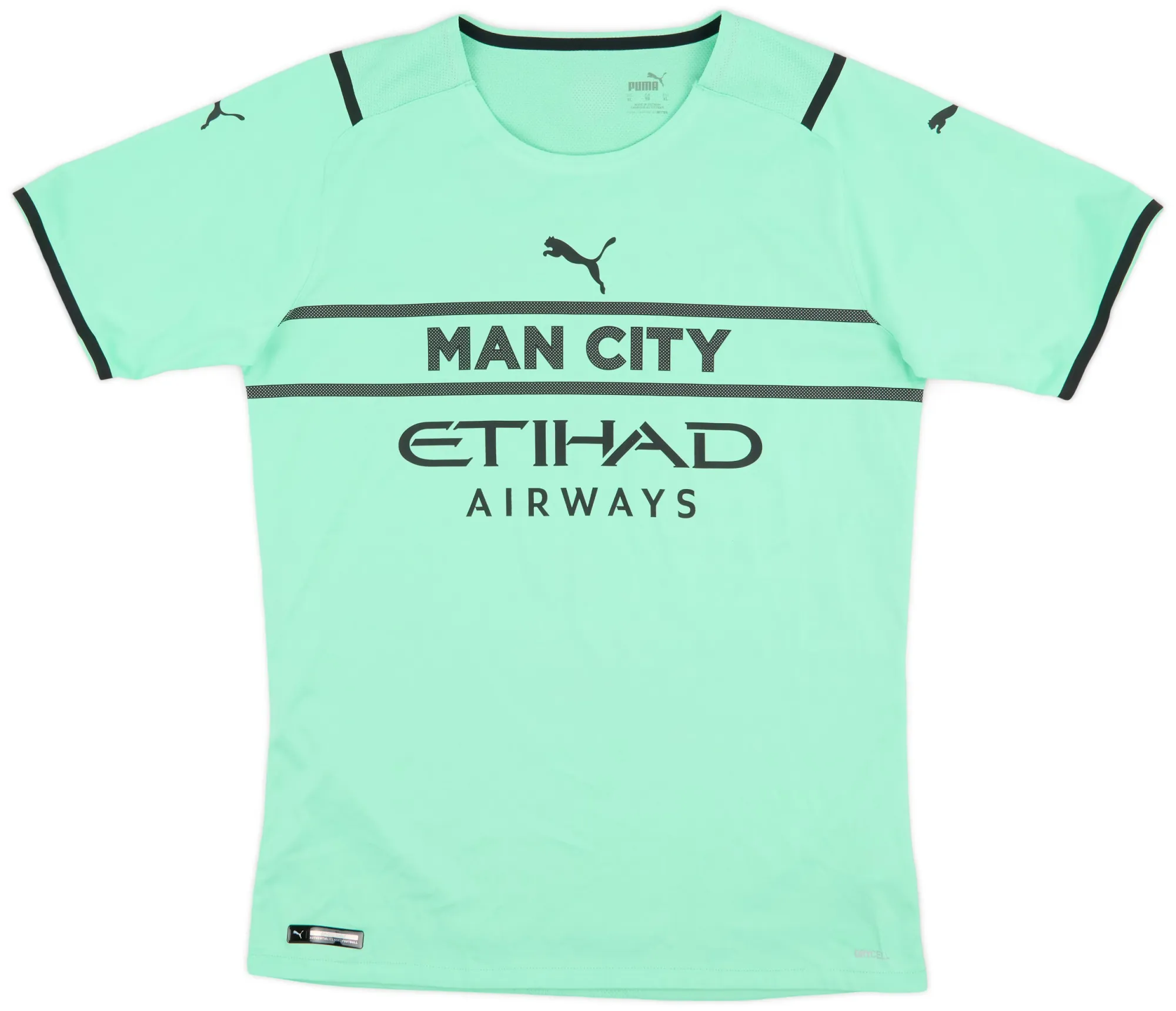 Nike Manchester City Mens SS Goalkeeper Player Issue Home Shirt 2021/22