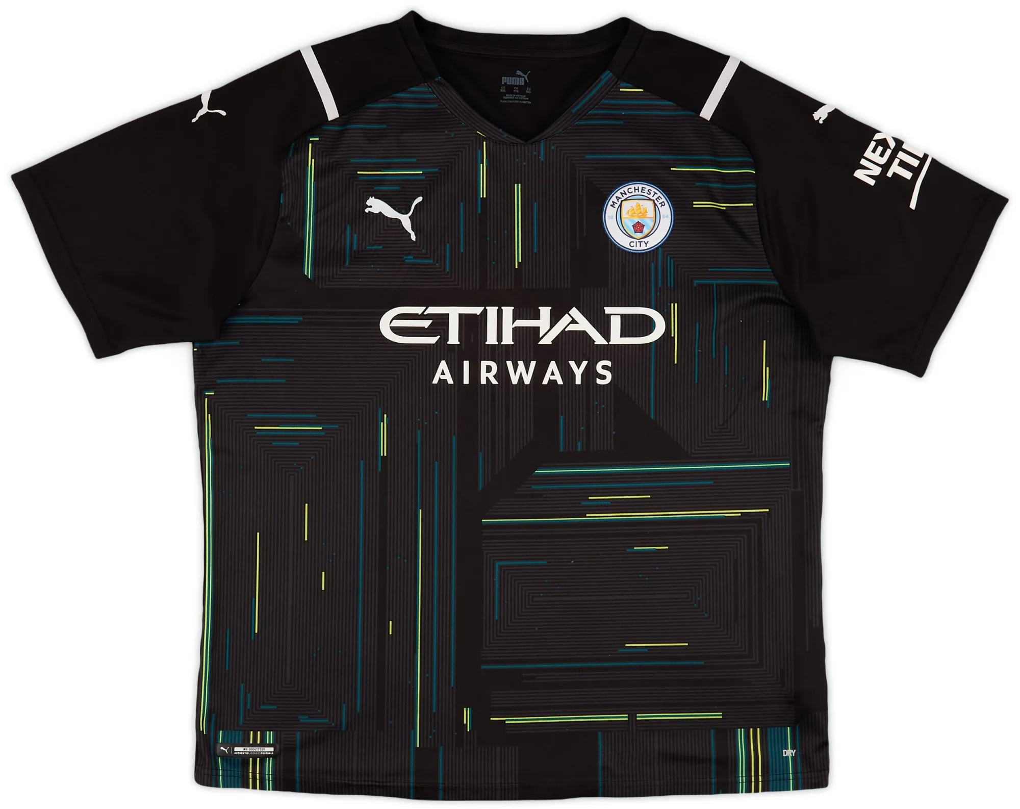 Nike Manchester City Mens LS Goalkeeper Home Shirt 2021/22