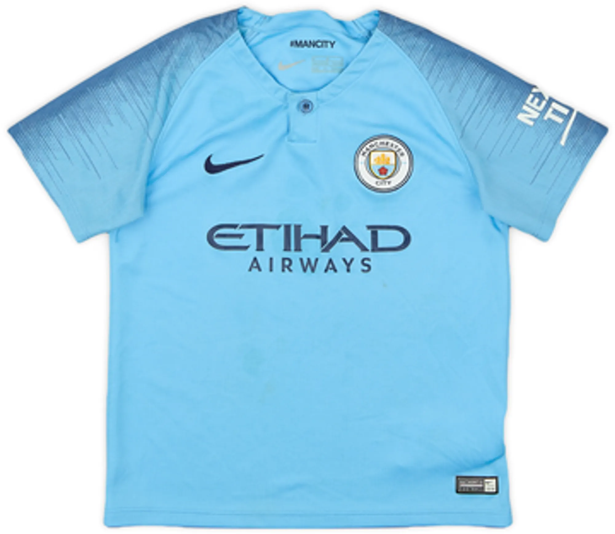 Nike Manchester City Mens SS Home Shirt 2018/19