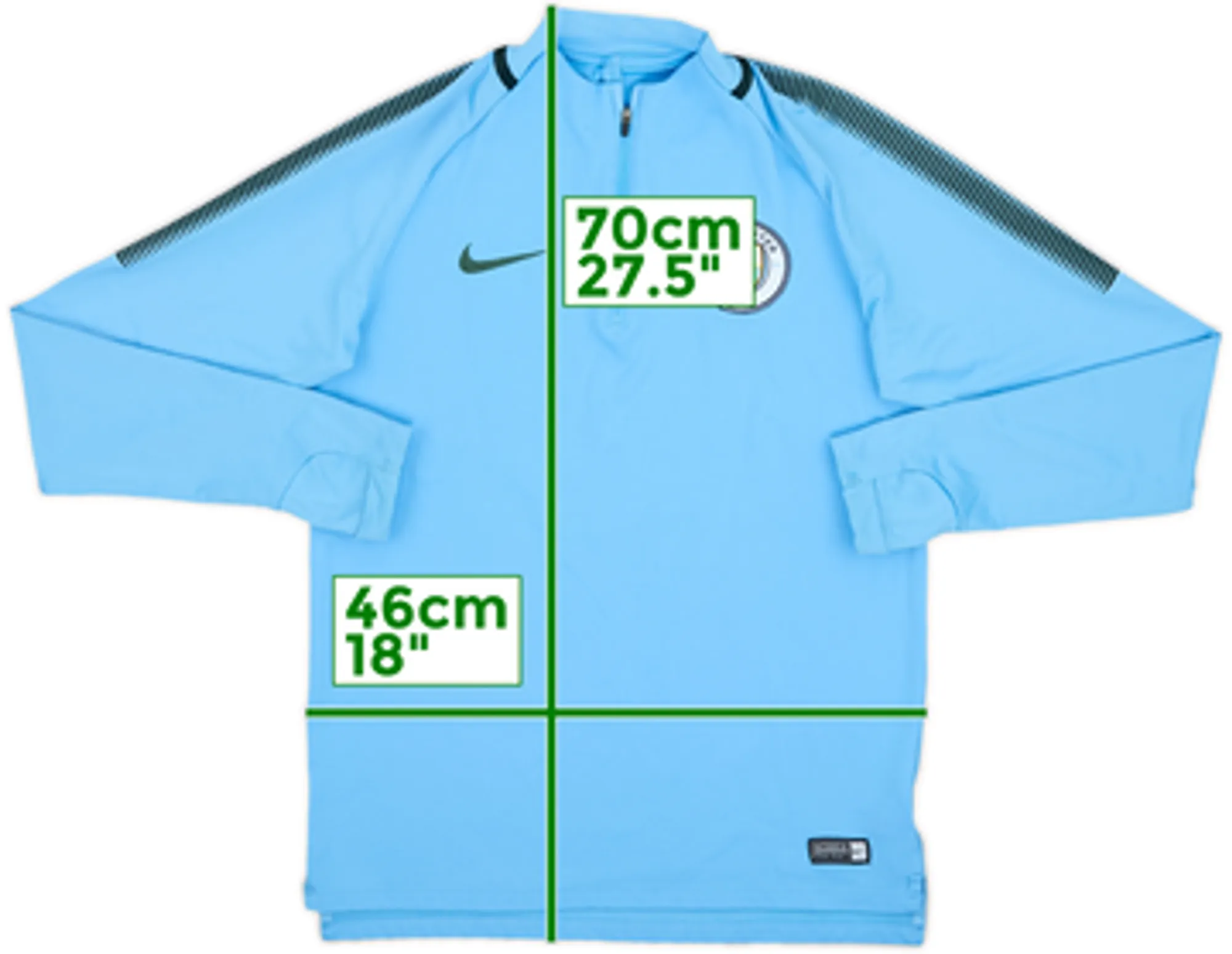 Nike Manchester City Mens SS Shirt 2017/18