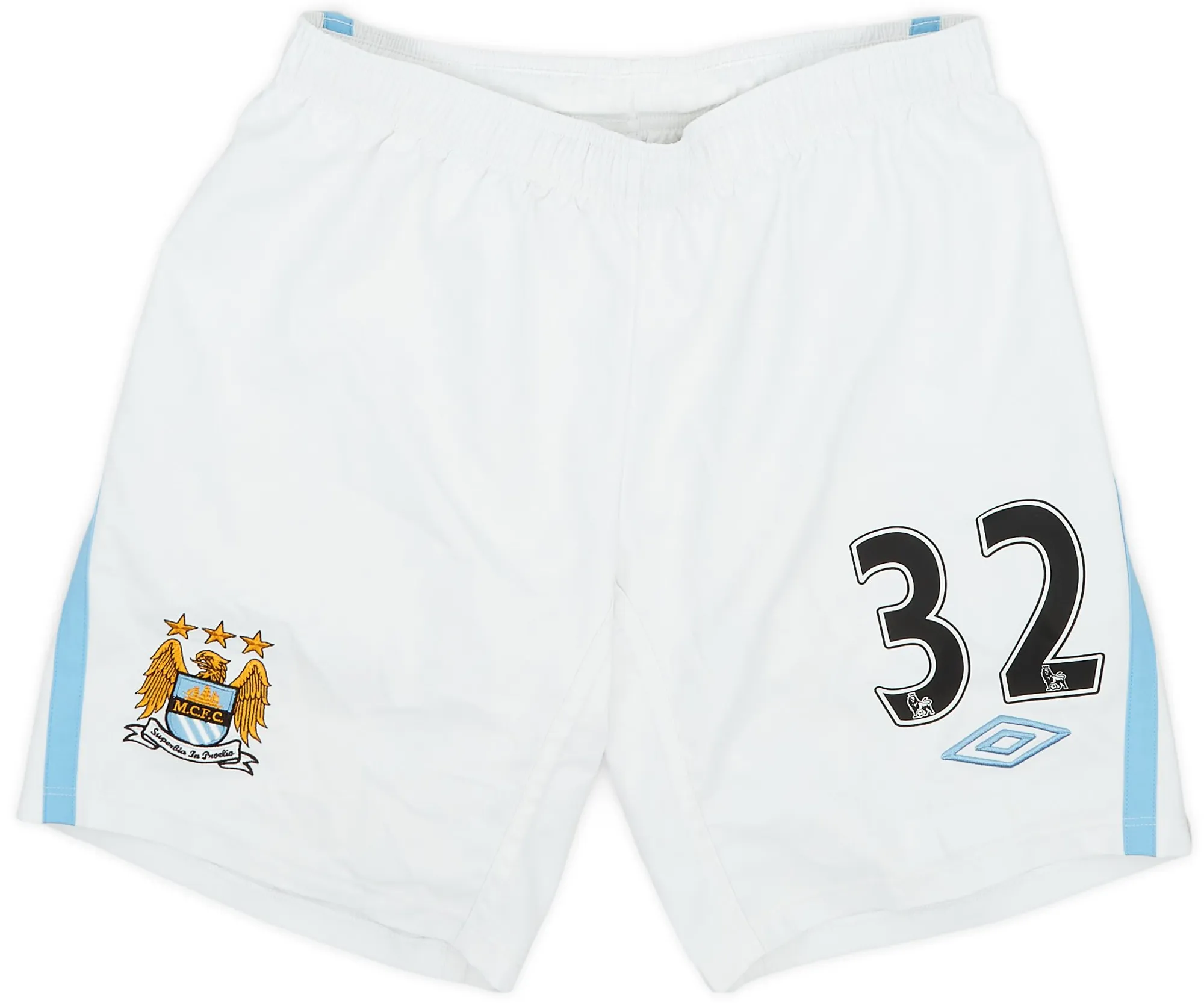 Umbro Manchester City Mens Player Issue Home Shorts 2009/10
