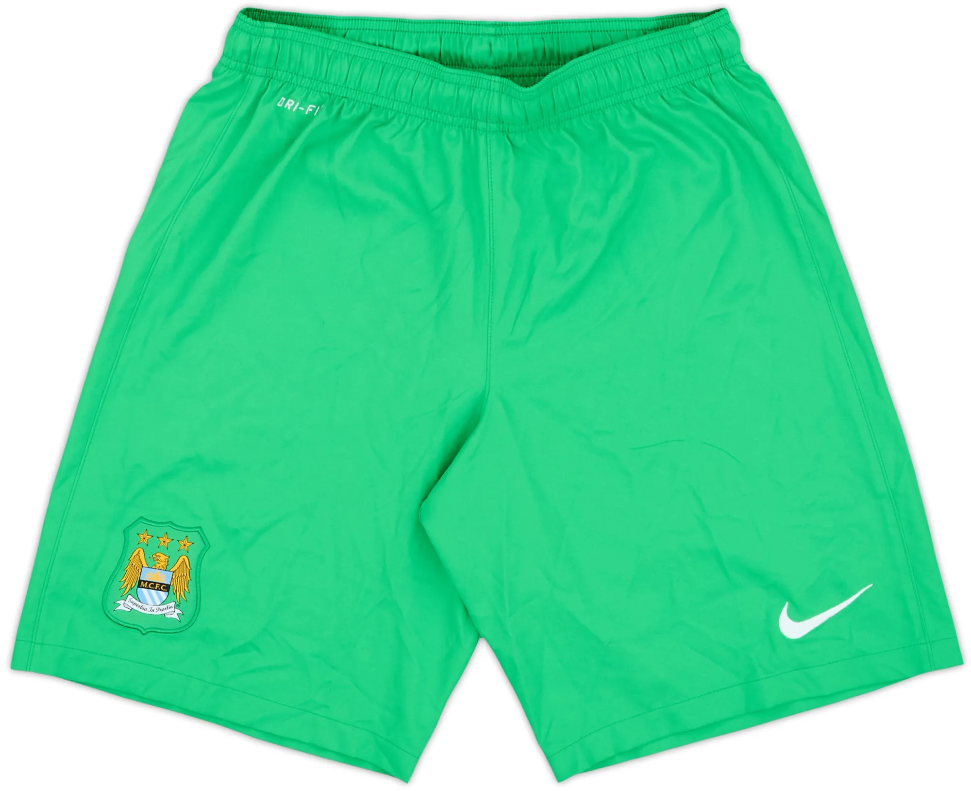 Nike Manchester City Mens Goalkeeper Home Shorts 2014/15