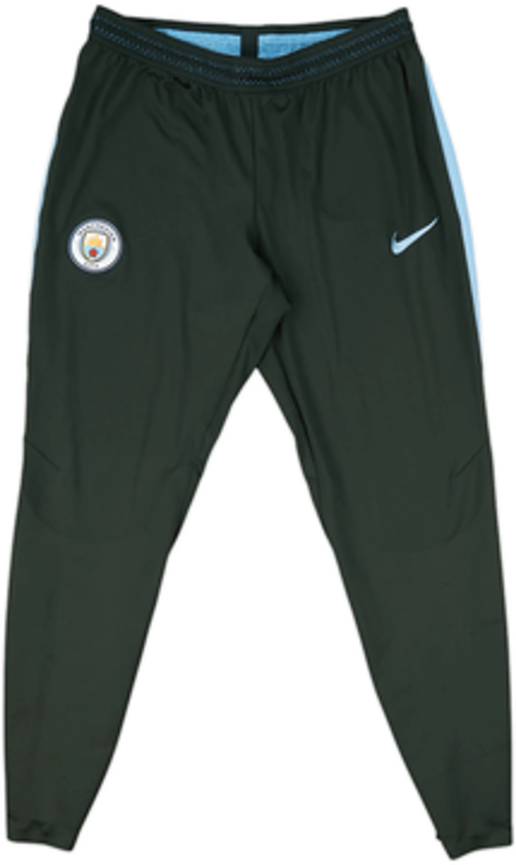 2017-18 Manchester City Nike Track Pants/Bottoms - 8/10 - (L)