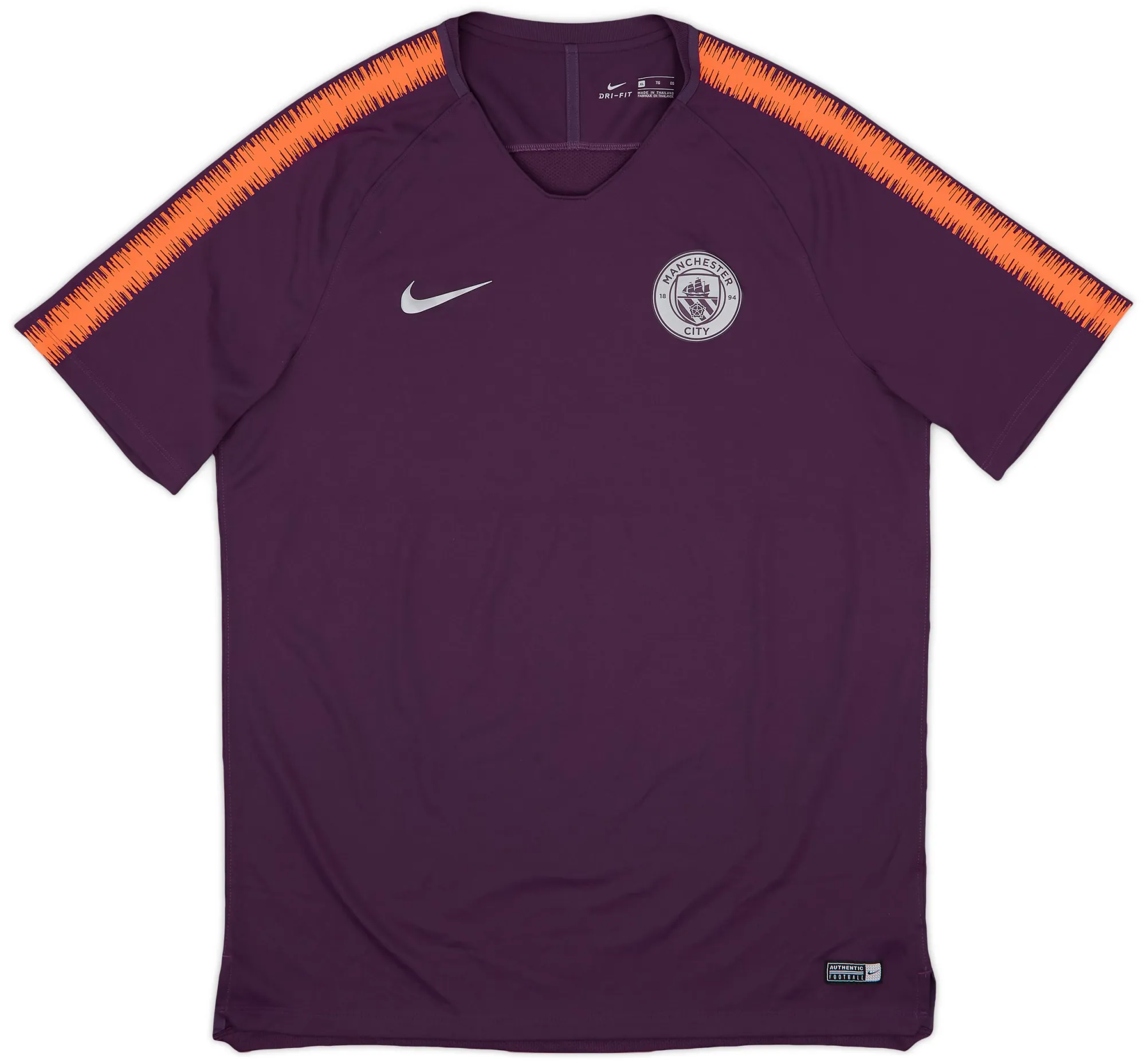 Nike Manchester City Mens SS Shirt 2018/19