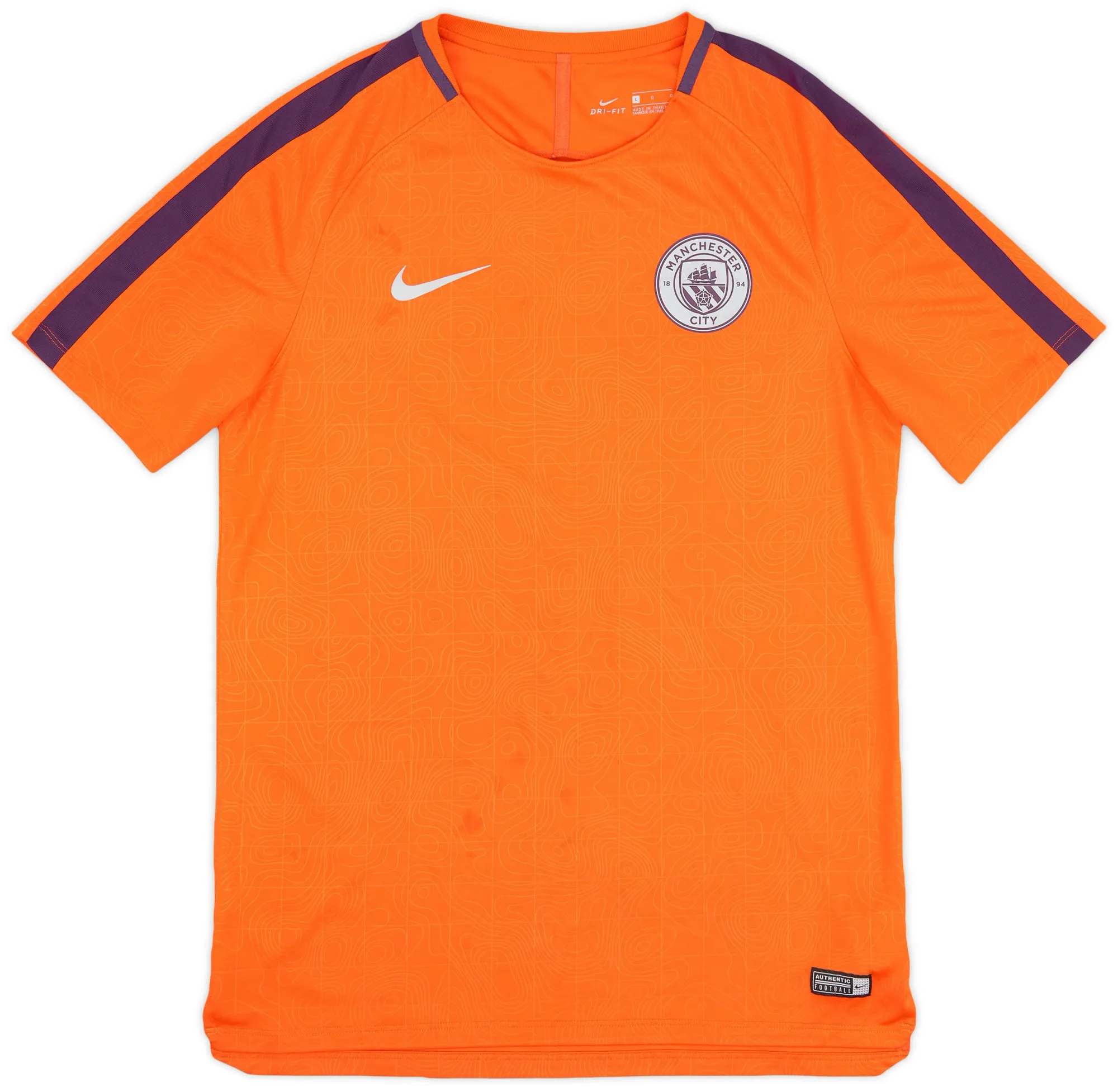 Nike Manchester City Mens SS Shirt 2018/19