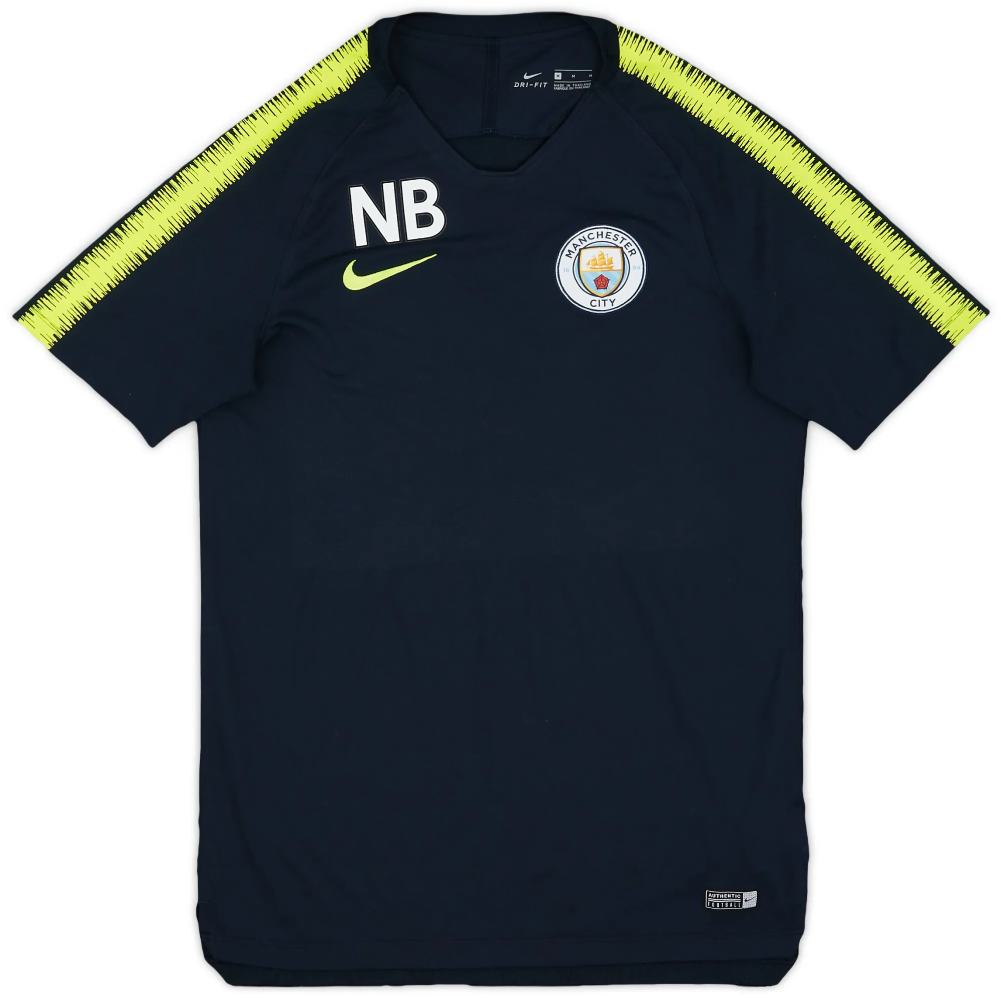 Nike Manchester City Mens SS Shirt 2018/19