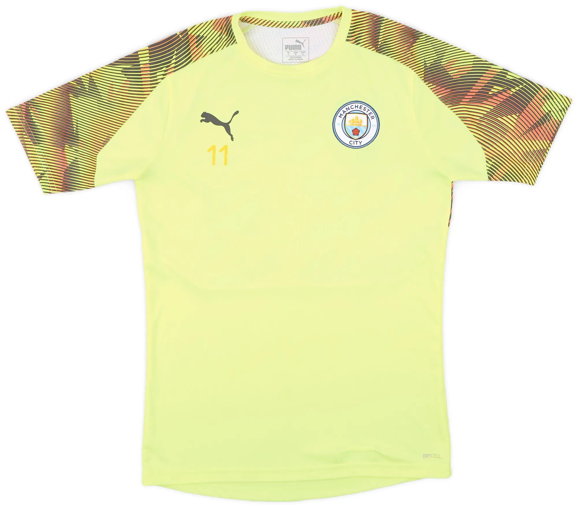 Puma Manchester City Mens SS Player Issue Away Shirt 2019/20