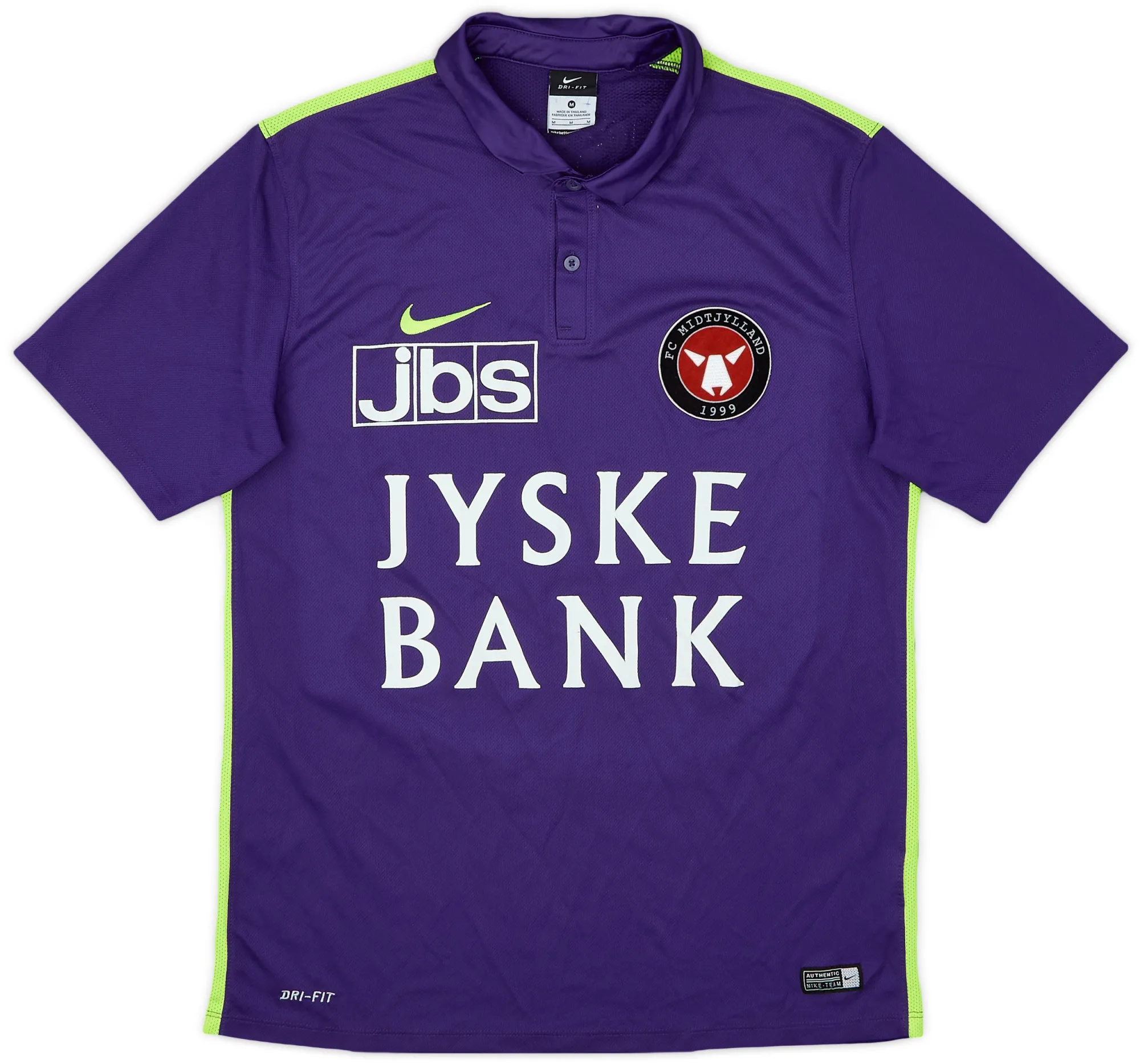 Nike Midtjylland Mens SS Away Shirt 2015/16