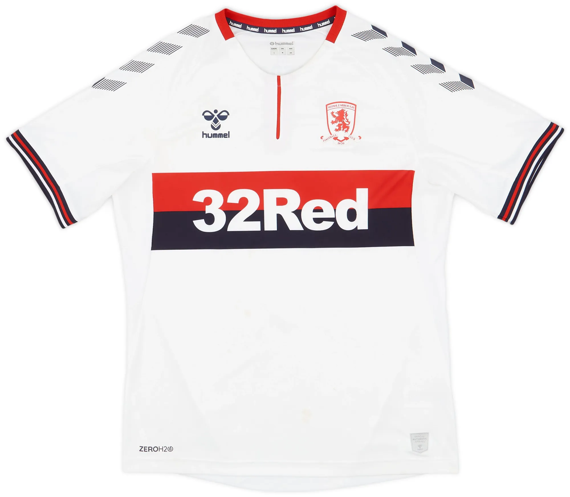 Hummel Middlesbrough Mens SS Away Shirt 2019/20