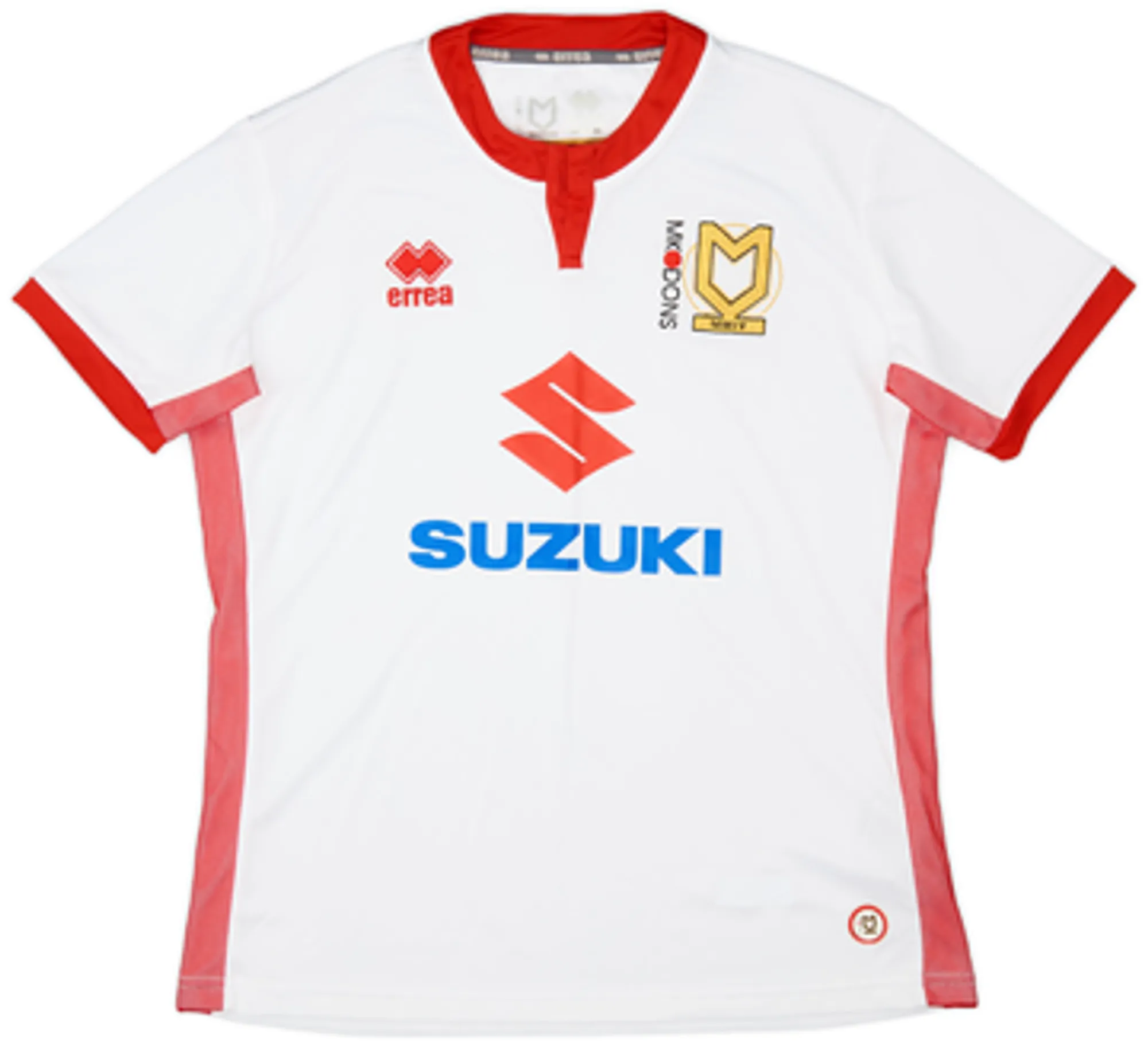 Errea Milton Keynes Dons Mens SS Home Shirt 2017/18