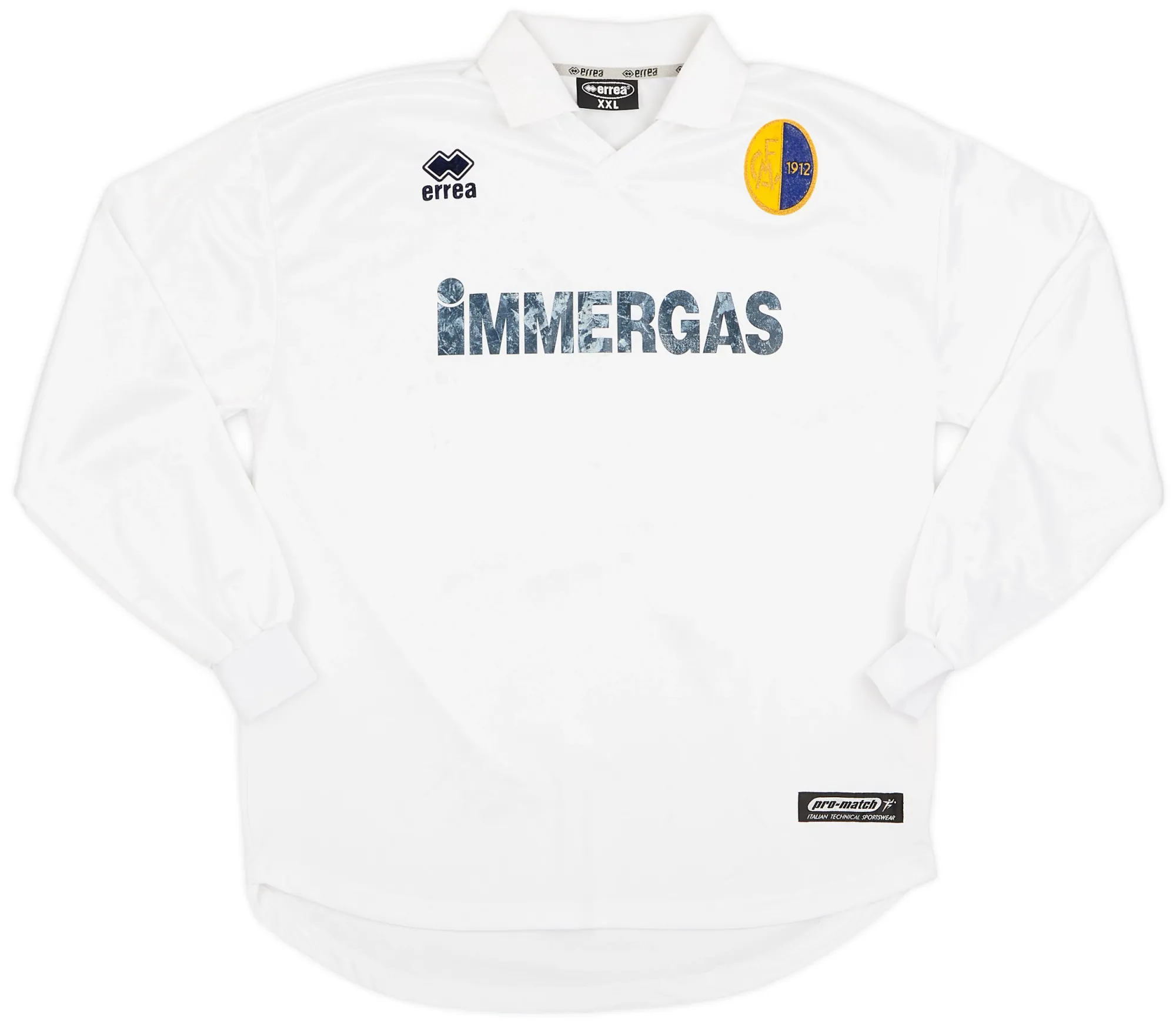 Errea Modena Mens LS Away Shirt 2003/04