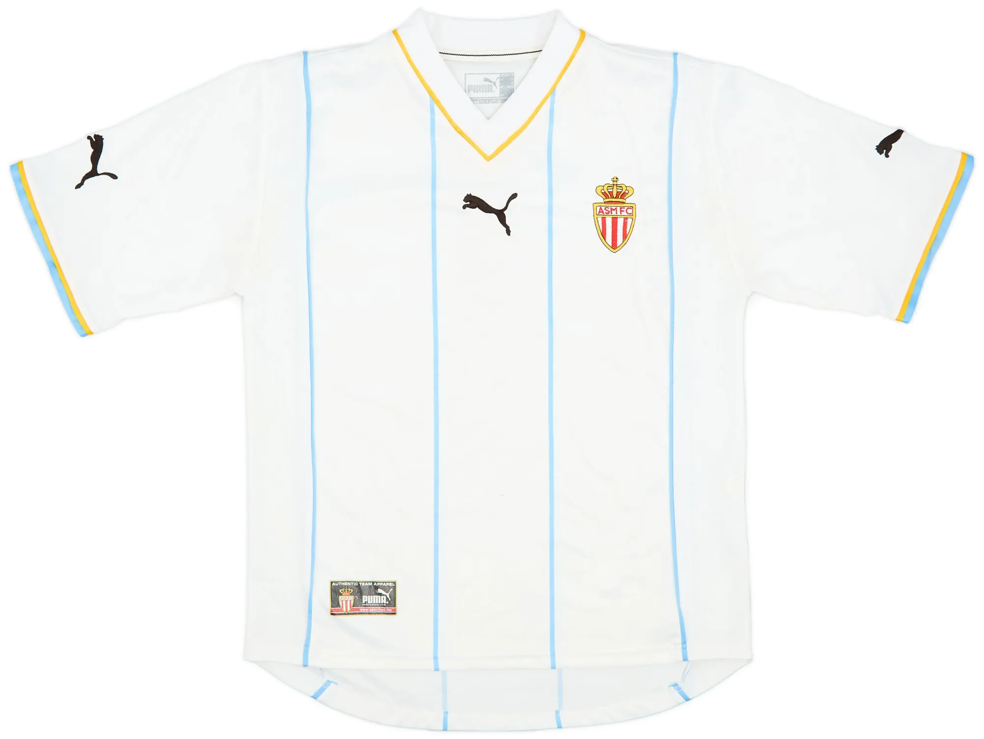 Puma Monaco Mens SS Away Shirt 2002/03
