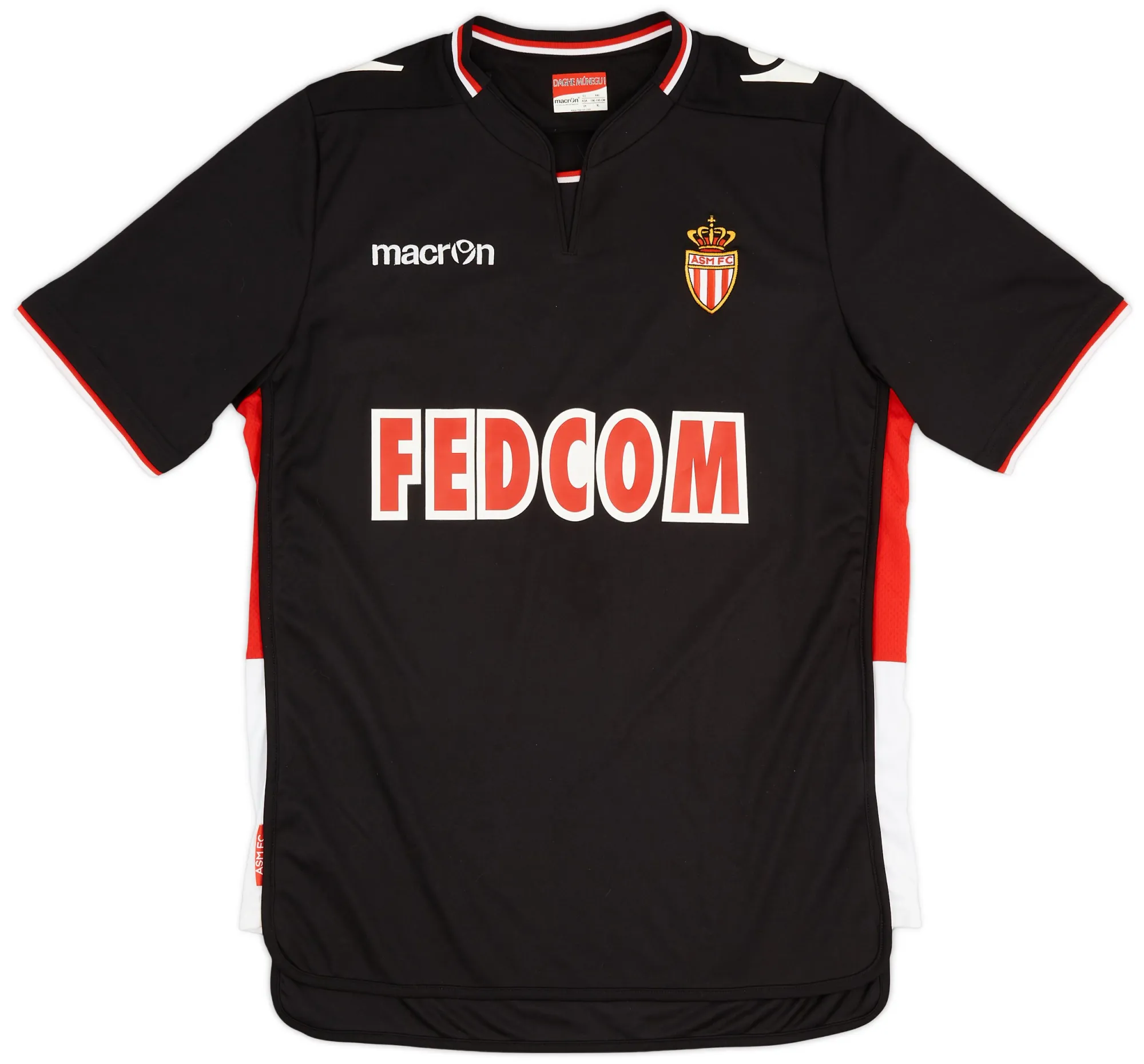 Macron Monaco Mens SS Away Shirt 2013/14